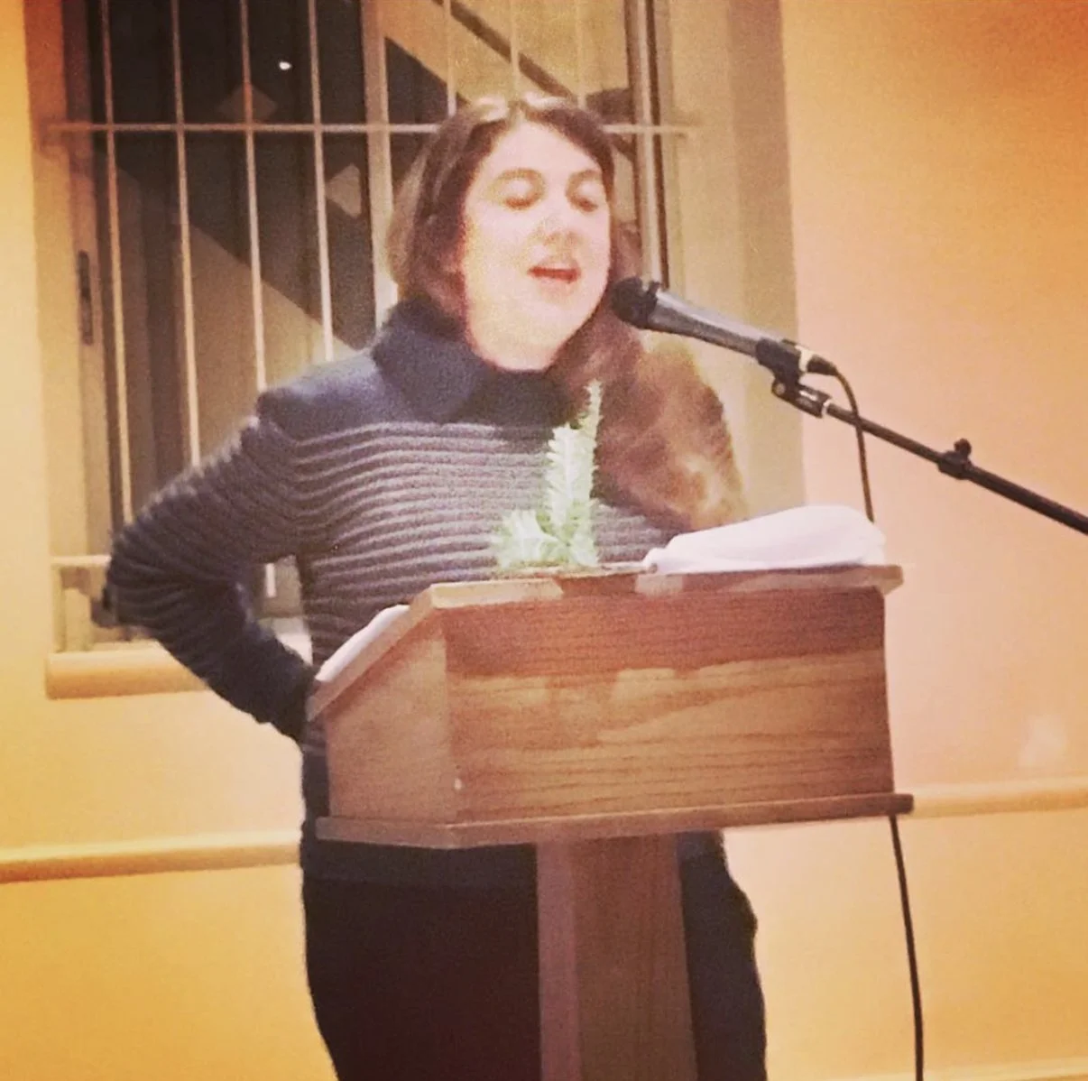 January 2017, Manhattan, NY--The Poetry Project with James Tom