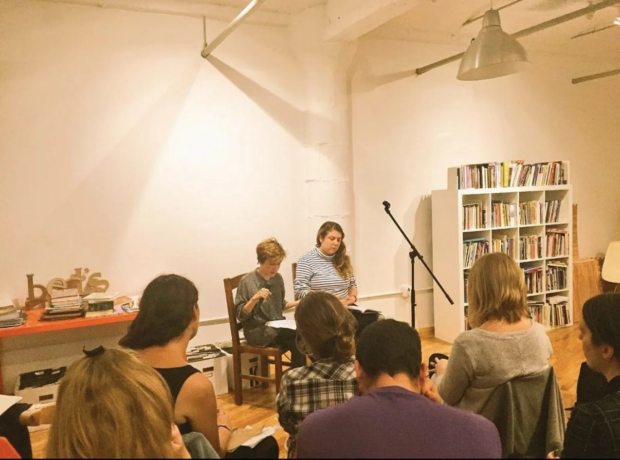 October 2016, Brooklyn, NY--with Merve Kayan