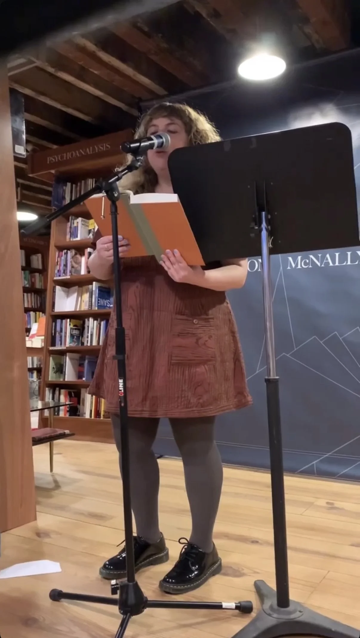 April 2023, Manhattan, NY--Pathetic Literature with Eileen Myles, Tom Cole, and Ama Birch