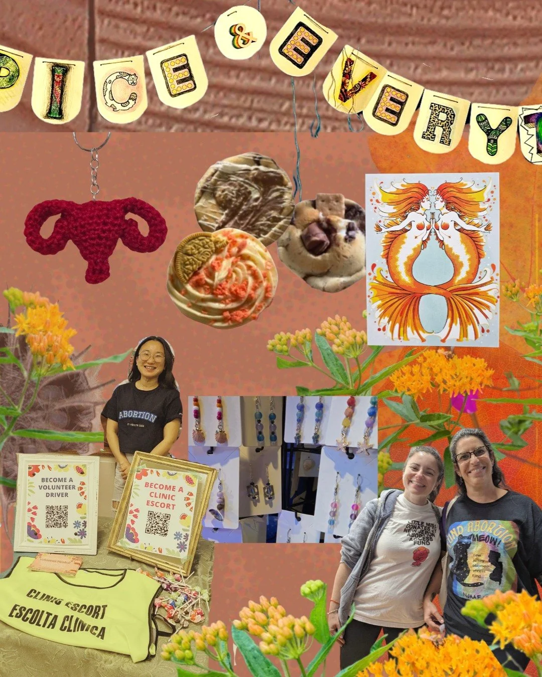 🚨Our Market is next Saturday, Sept. 26 at @colabarts New Brunwick! Find unique art &amp; d&eacute;cor, one-of-a-kind jewelry, crochet creations, houseplants &amp; perennials, a thrift pop-up, and more. Enjoy tasty treats, meet our providers, and han