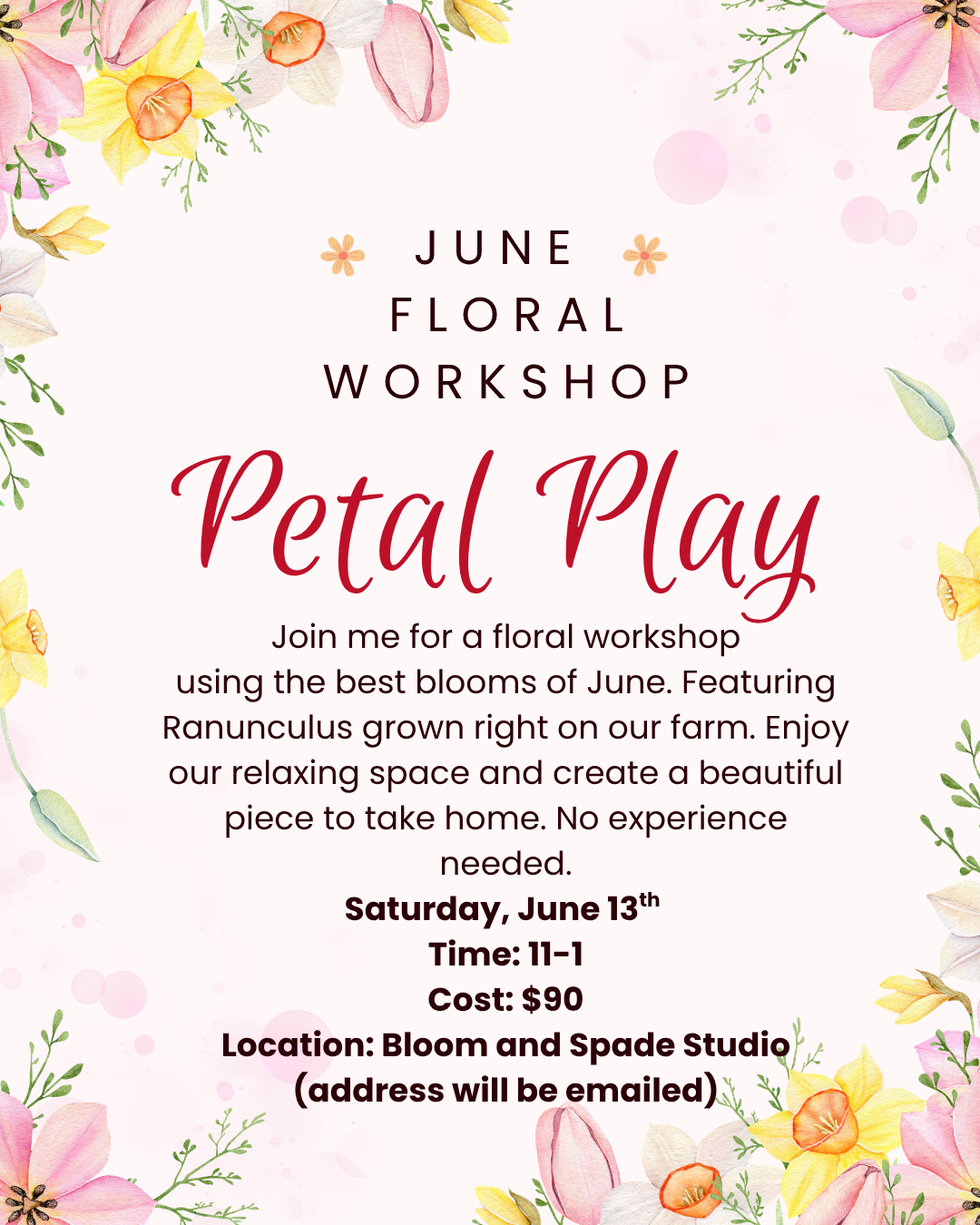 Petal Play: June Floral Workshop