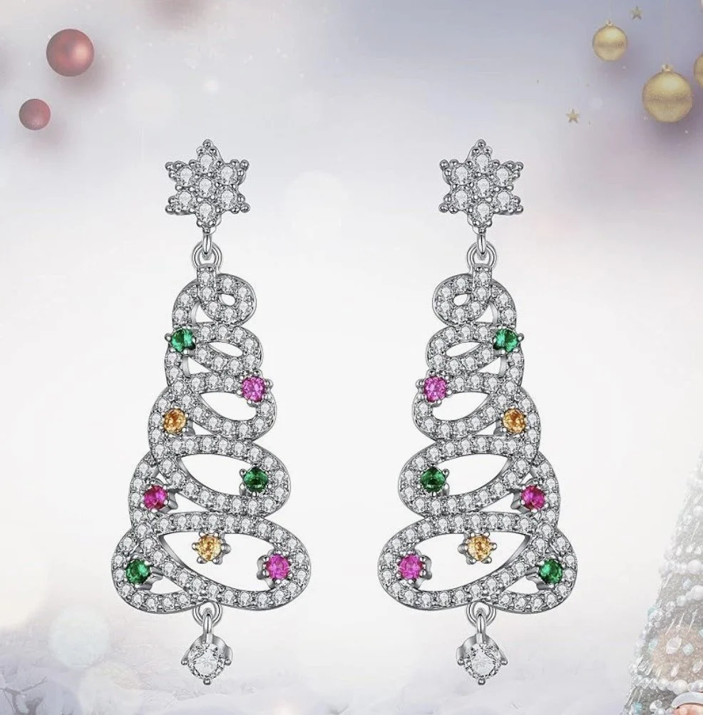Christmas Tree Earrings