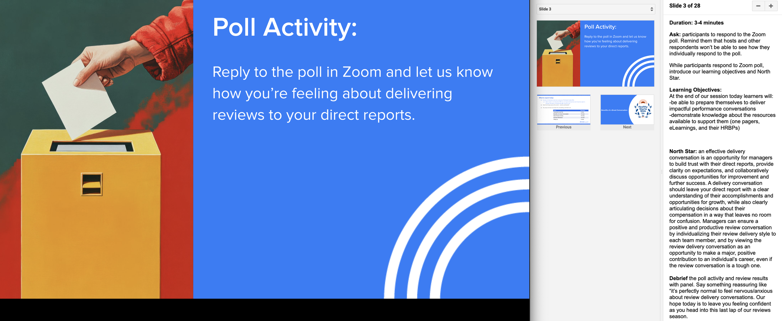 Poll Activity Slide