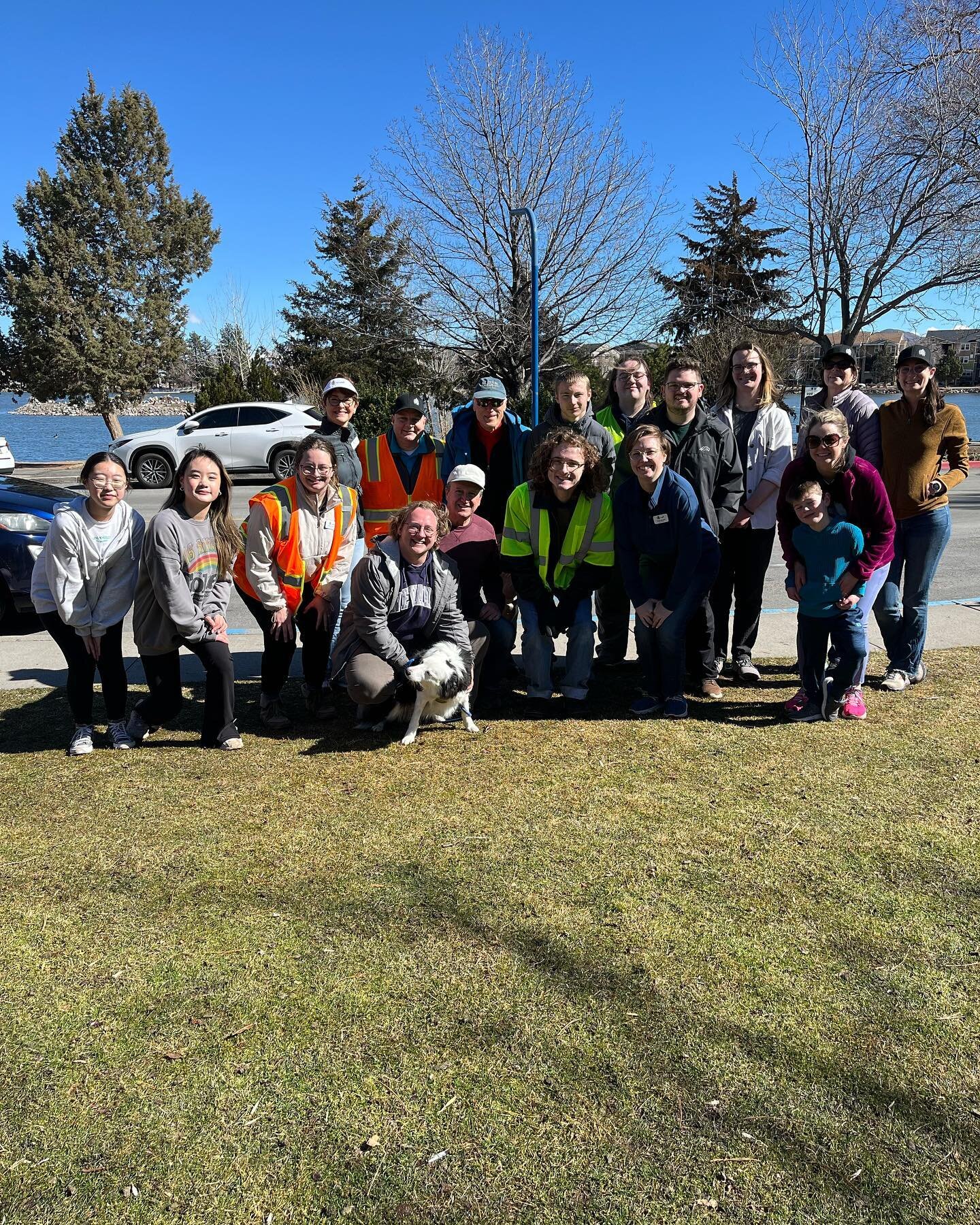 What a wonderful morning spent in the Reno Community! The Reno Phil spent the morning picking up trash at Virginia Lake. Thank you to all who joined us and to @ktmbeautiful for this wonderful opportunity.