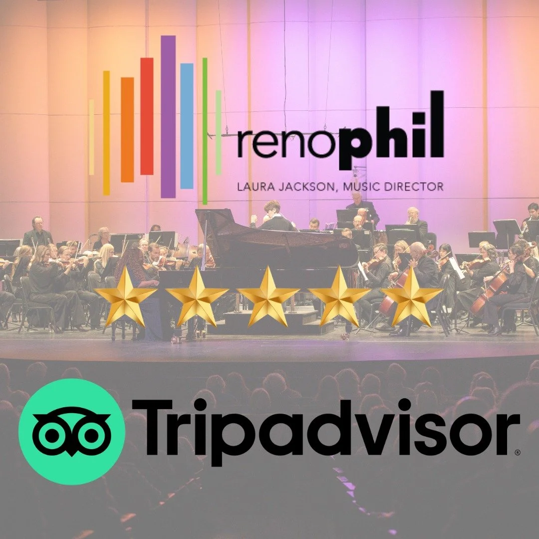 ✨ We&rsquo;re excited to share that the Reno Phil is now on TripAdvisor! ✨
If you&rsquo;ve joined us for a concert or community event, we&rsquo;d love for you to visit our page and share your experience. Your feedback helps more people discover the j