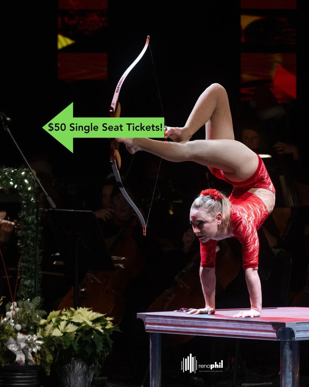 Treat yourself! 🏹 🎯
Single tickets for Spirit of the Season are now $50! 🎟️

Spirit of the Season is the perfect opportunity to:
💃 Enjoy a festive night out on your own
👯&zwj;♂️ Meet up with a friend and sit nearby
💆🏽&zwj;♀️Sneak in a little &