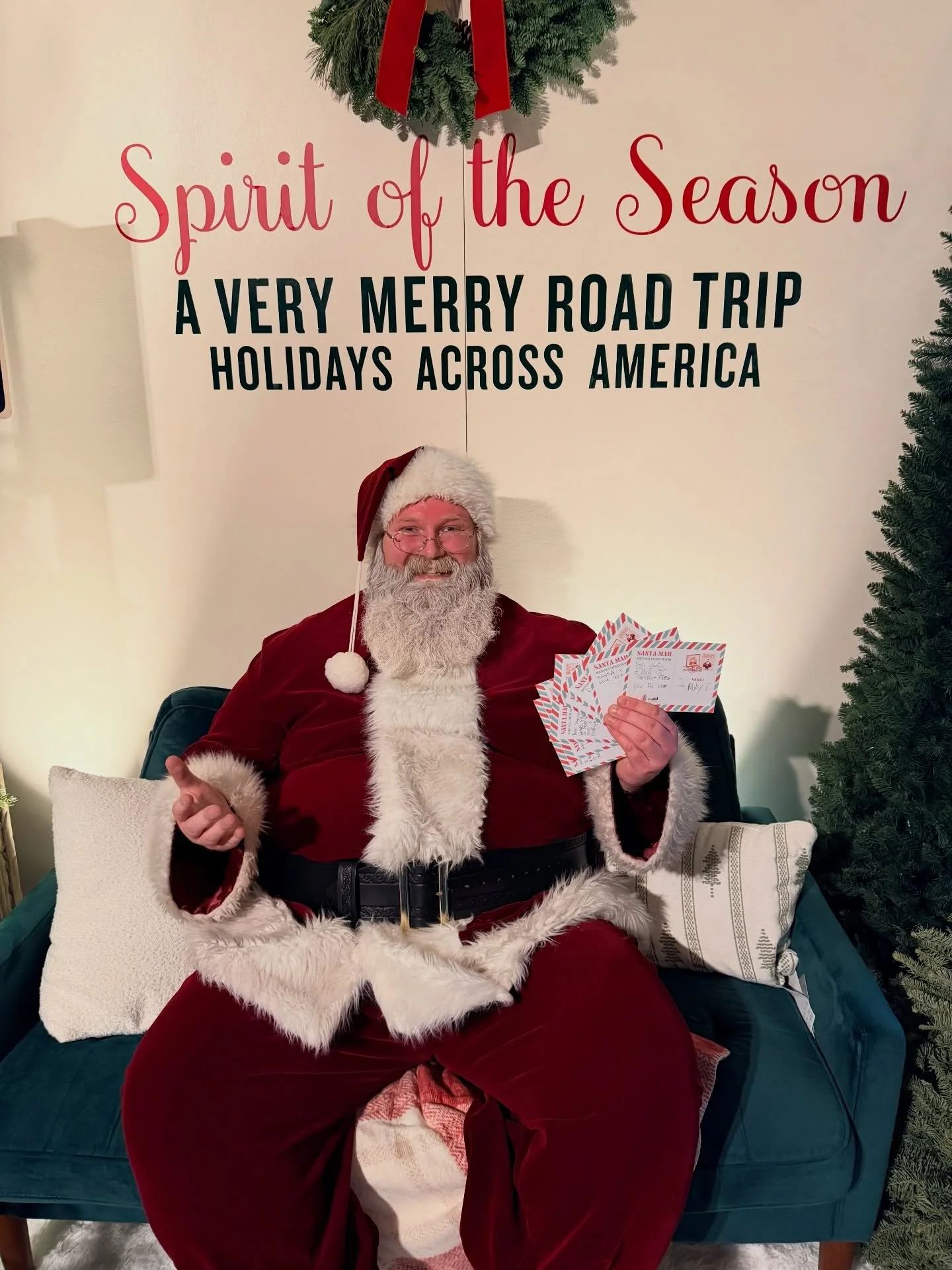 It is wonderful to know that all of the cards you wrote over the weekend made their way to Santa! 🎅🏻 Thank you so much for sharing your heartfelt messages and holiday wishes. 

Santa Claus is making his way to the North Pole with a heart full of si