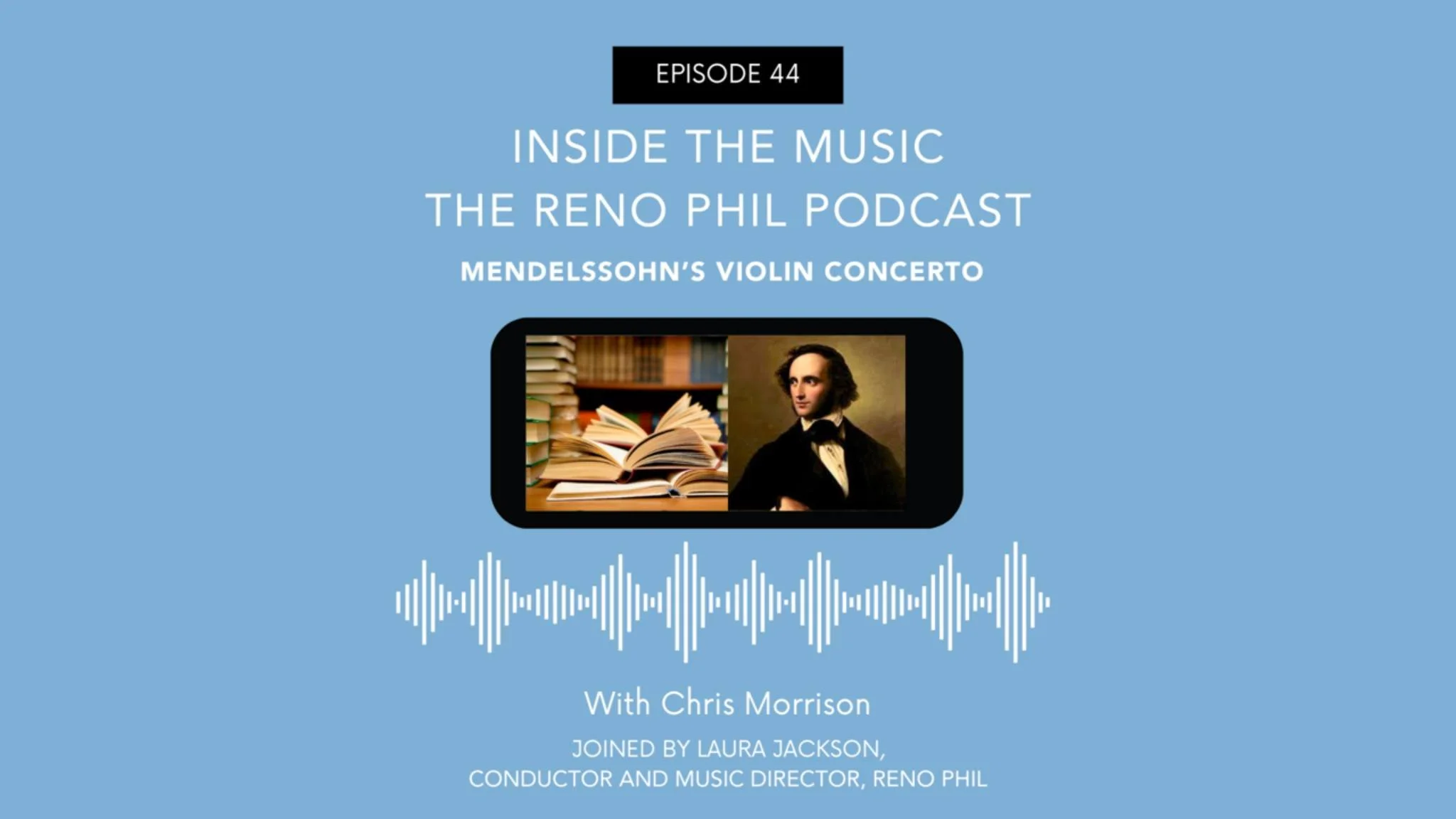 🎧 New Podcast Episode

Go Inside the Music of our upcoming Mendelssohn Violin Concerto concerts with Music Director Laura Jackson and host Chris Morrison.

In this episode they discuss:
🐦 More music inspired by birds
🎻 Why Sphinx Competition winne