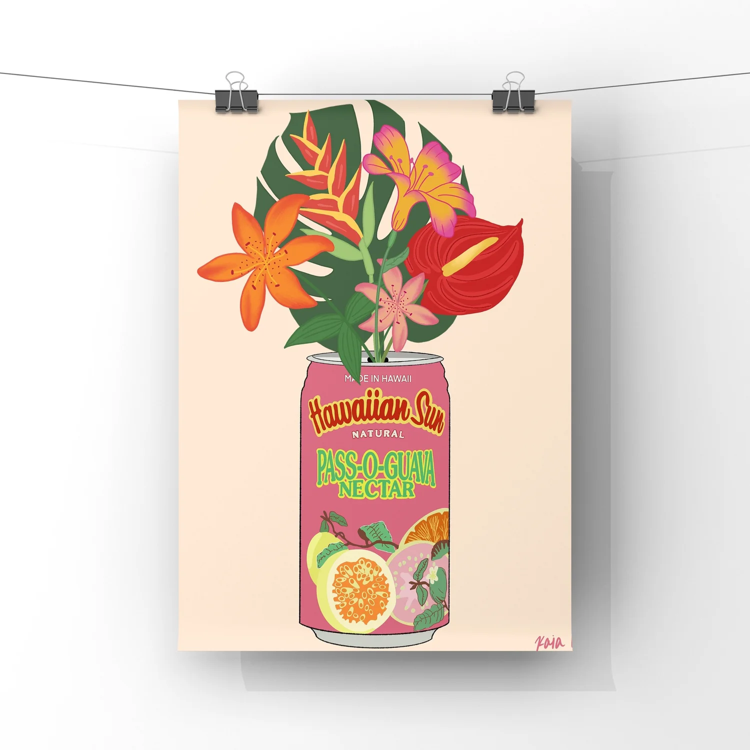 Guava Nectar Hawaiian Pog Juice Hawaiian Sun Guava Powdered Juice