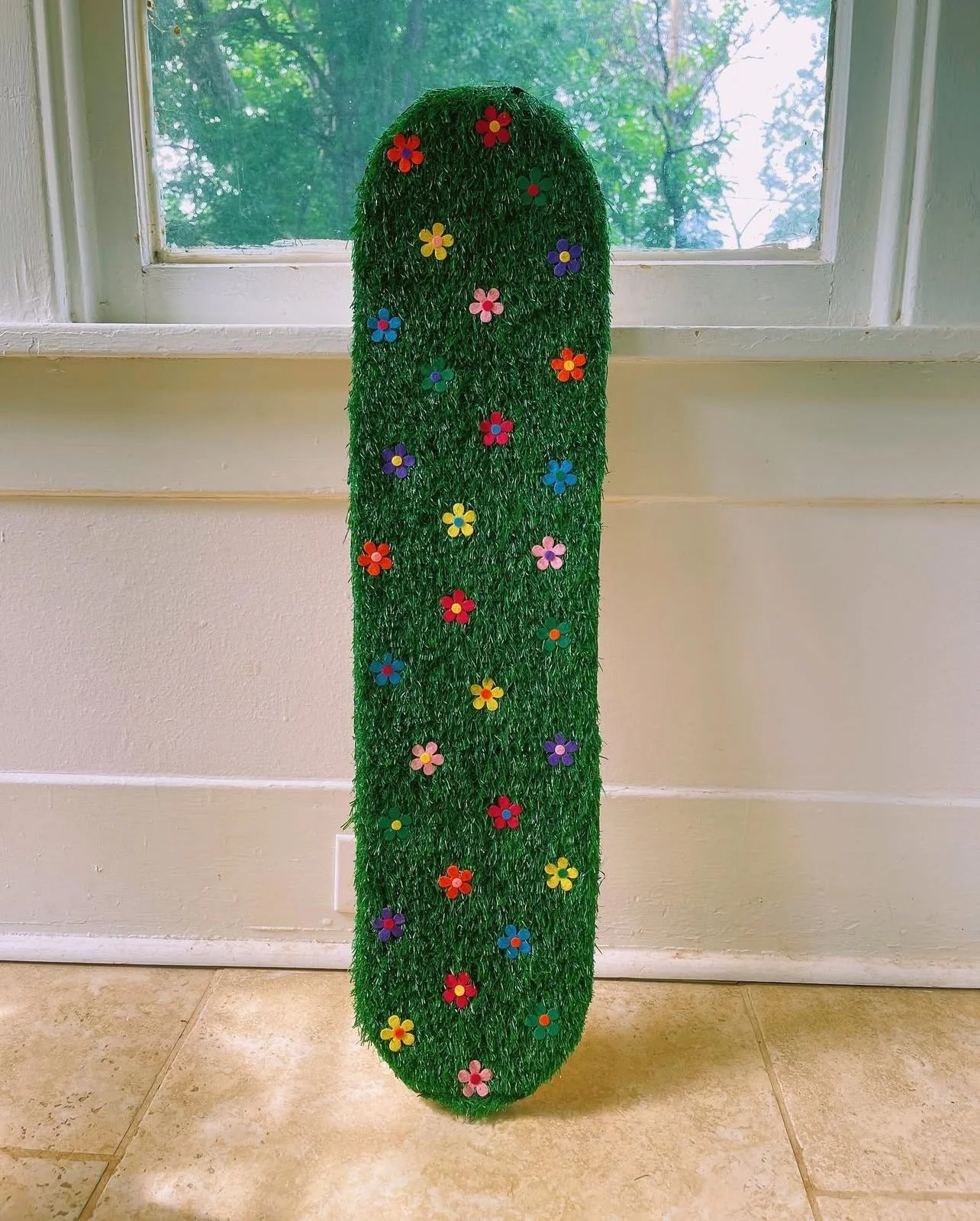 Turf & Flowers Skate Deck