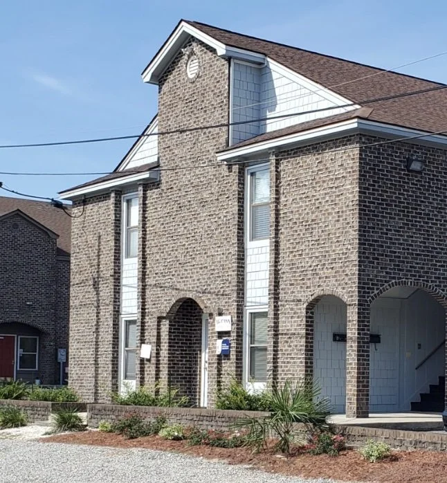 Exterior of the Luminous Evaluations office building in Myrtle Beach, South Carolina