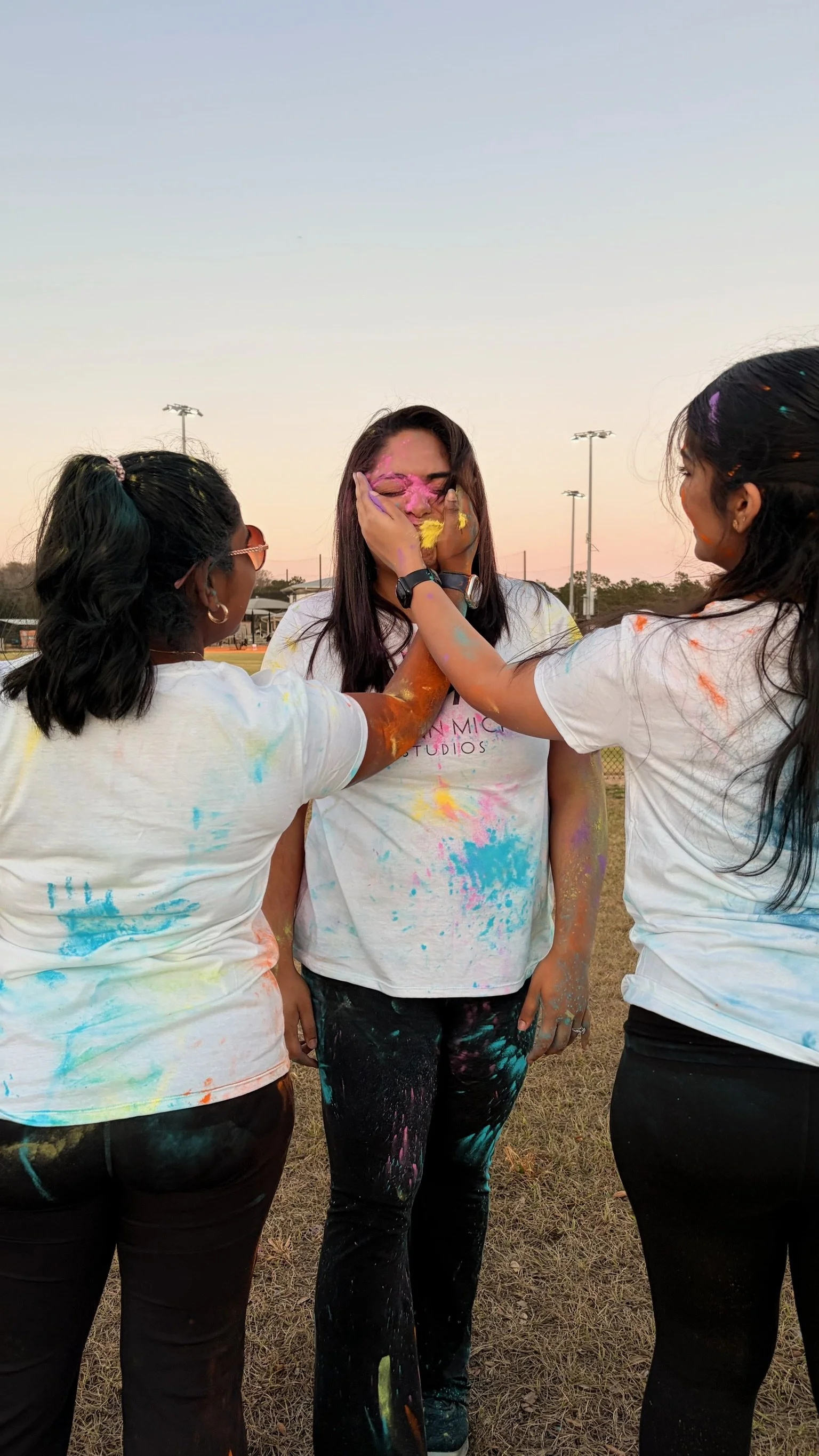 Colorful Holi powder 