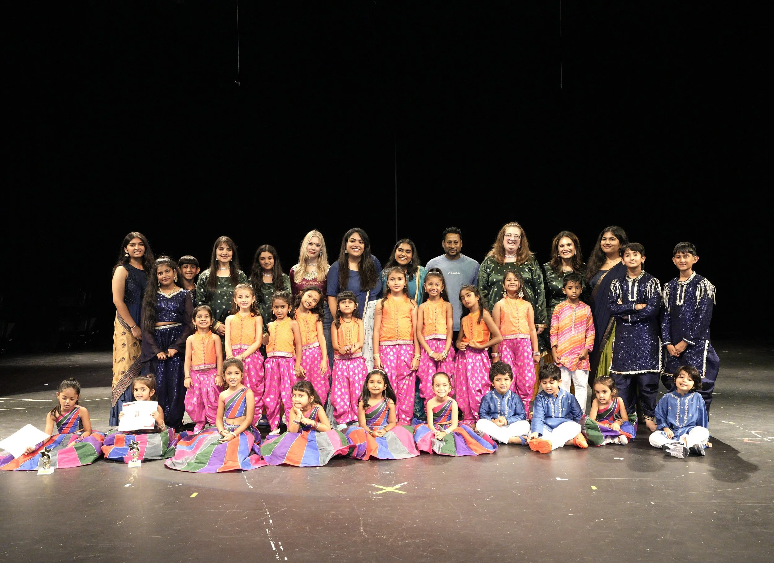 Youngest group performing Bollywood recital dance fall season