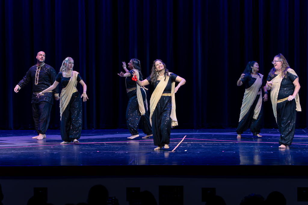 Adult  Bollywood dance at Maryann Michael Studios Spring recital