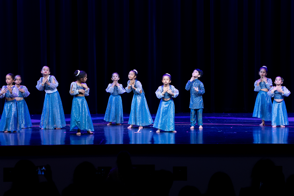 Maryann Michael Studios pre-school Bollywood class spring performance
