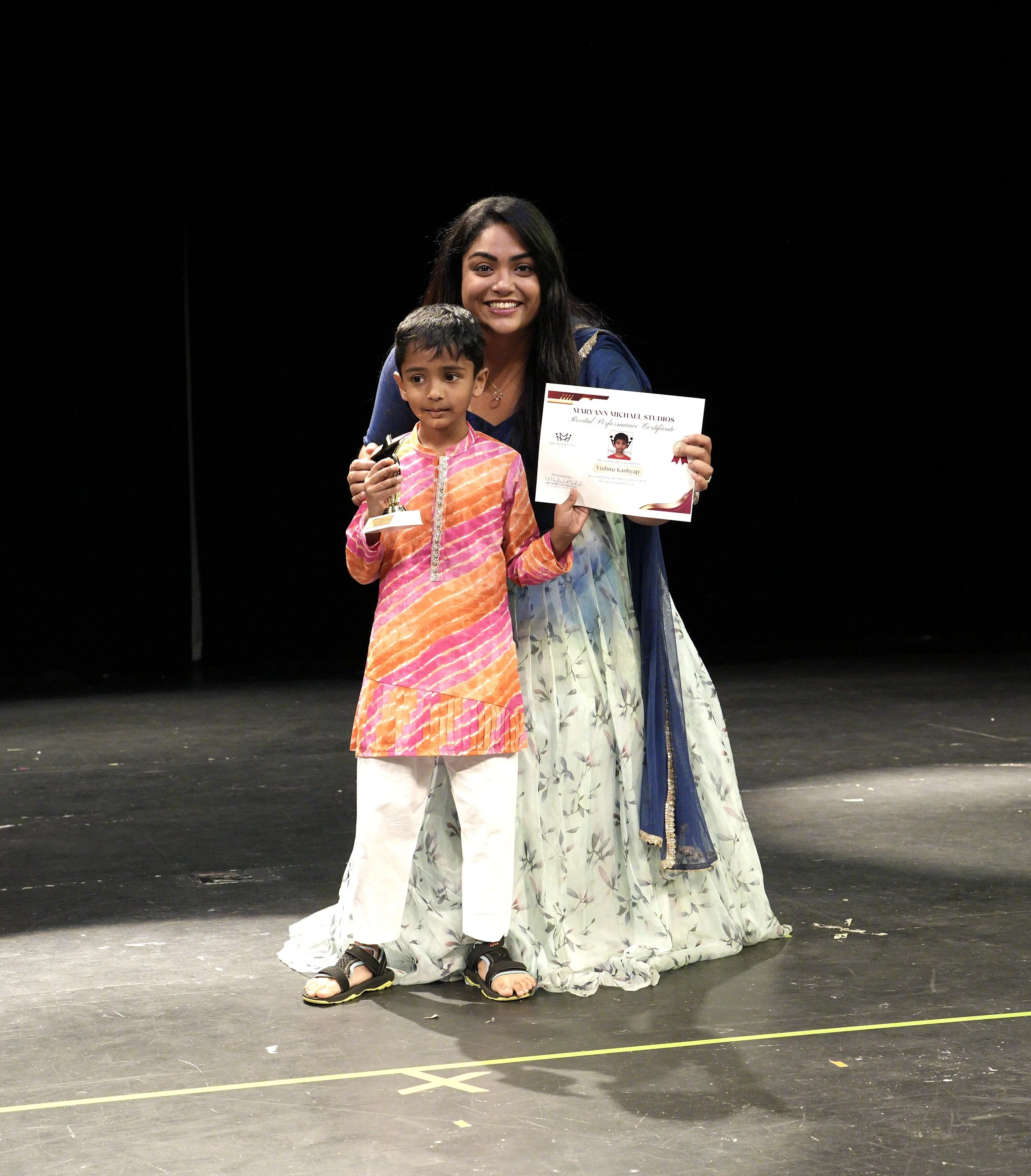 Felt the beats during fall recital 