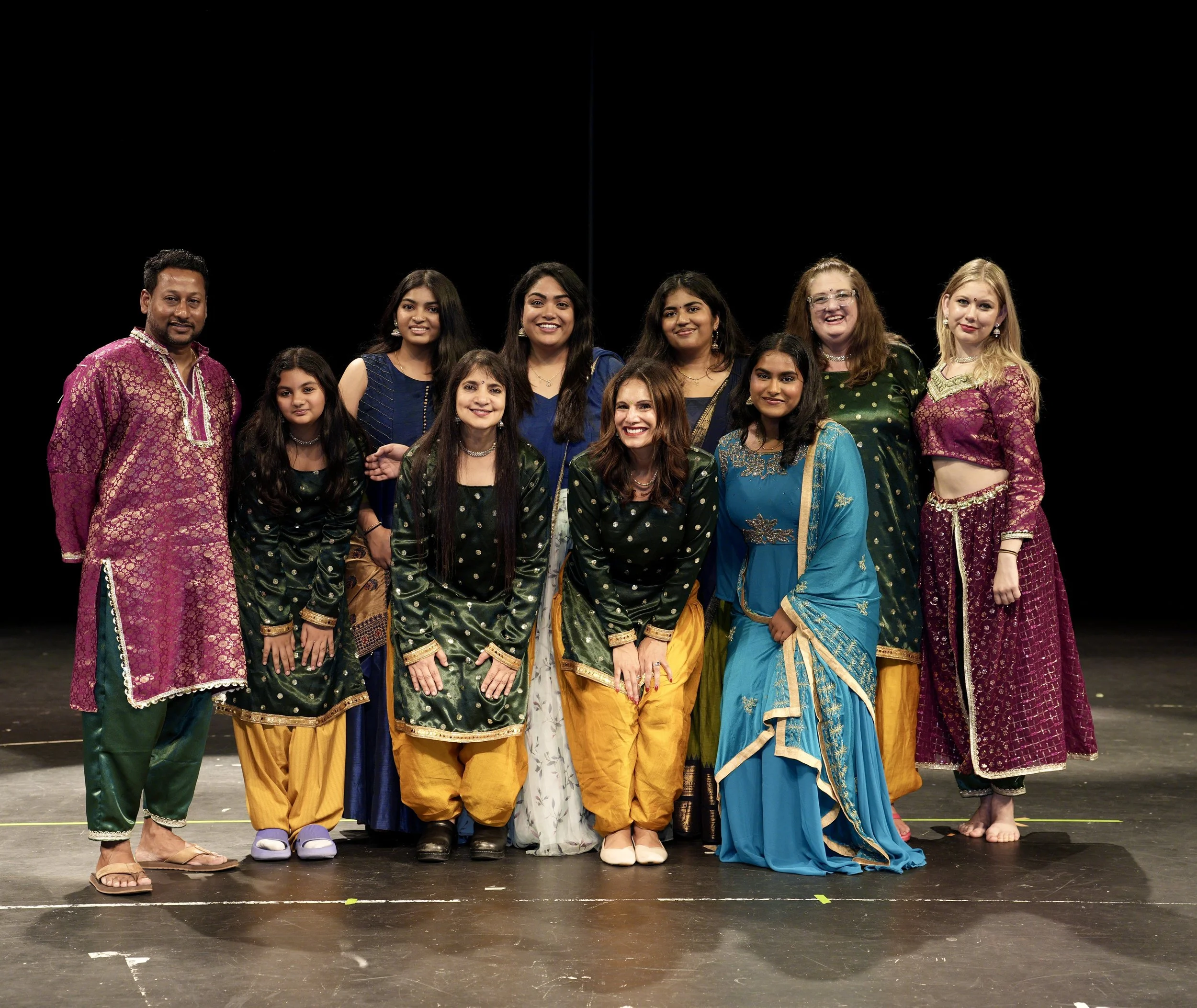 Adults Fall recital with their Instructors 