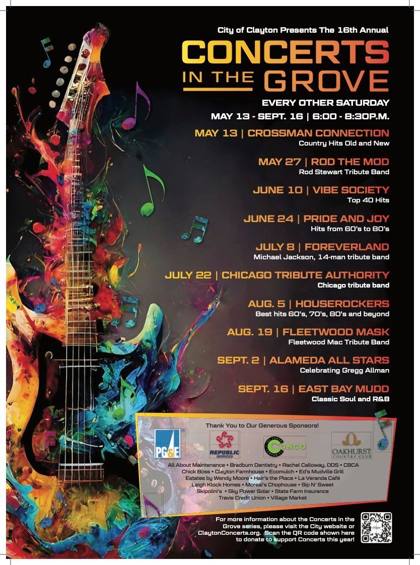 Clayton Concerts In The Grove