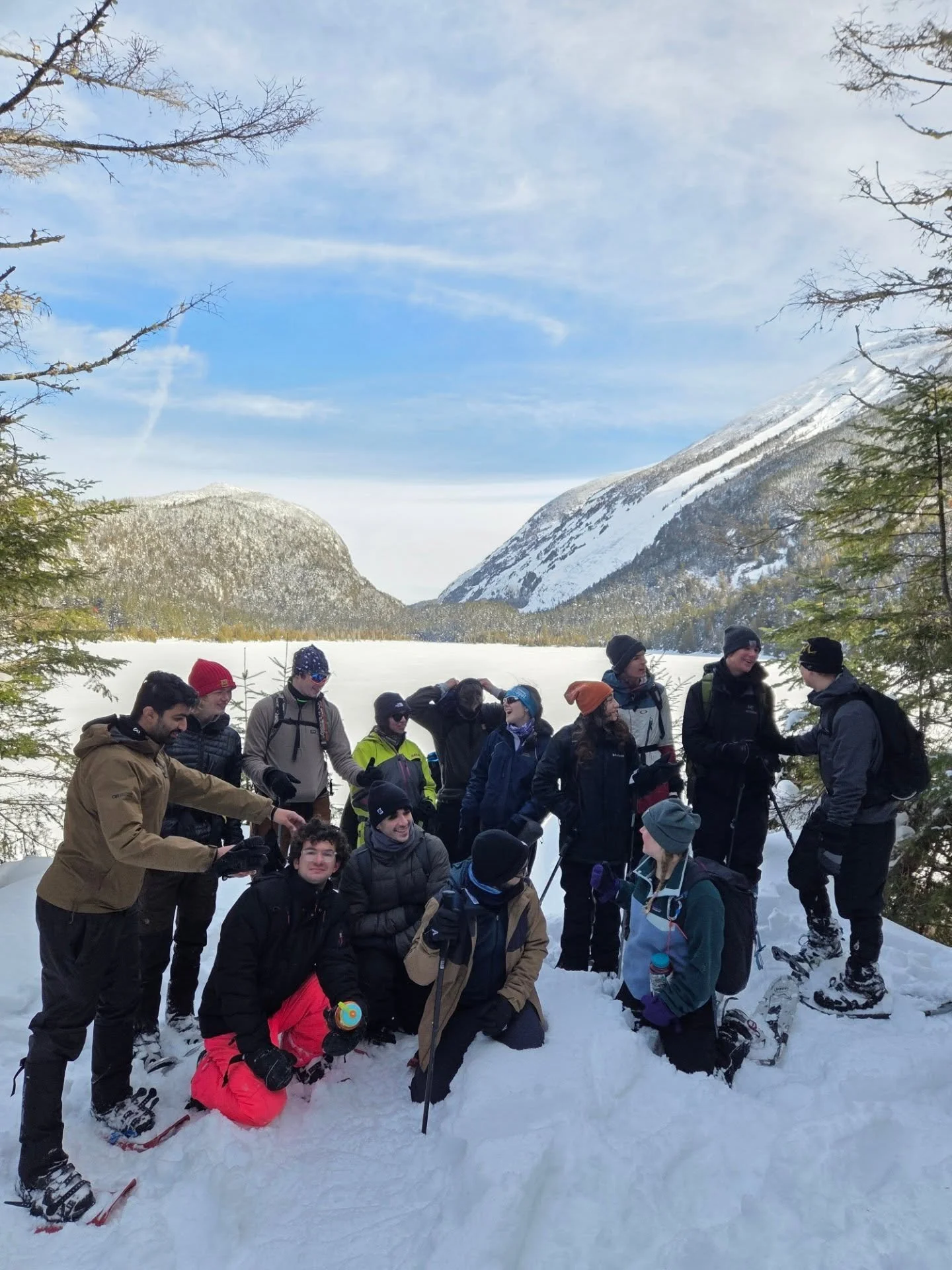 🏔 Adirondack Adventure Recap...

❄️ Mount Marcy: summited in whiteout.
🦵 Mount Marshall: ate many-a-leg.
🛝 Descents: slid.
🎣 Water: fished.
🦶 Dawgs: exposed.
💚 Adventurers: bonded.

Huge shoutout to all of our members who made this trip so rad 