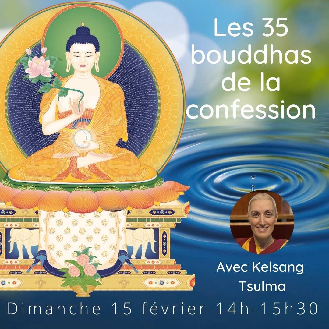 Cours spécial: Les 35 bouddhas de la confession - Dimanche 15 février