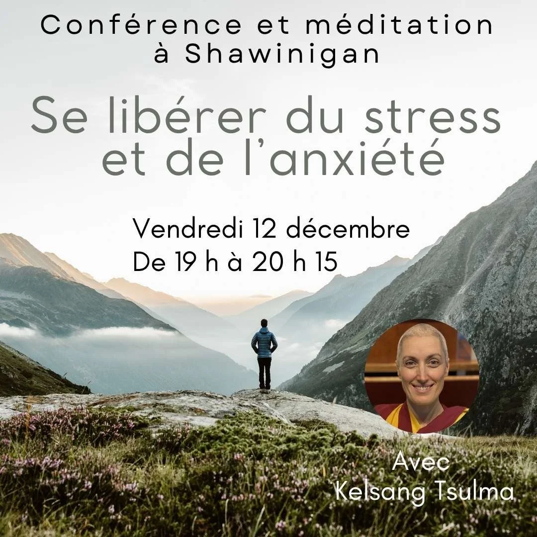 Se libérer du stress et de l'anxiété - Samedi 12 décembre