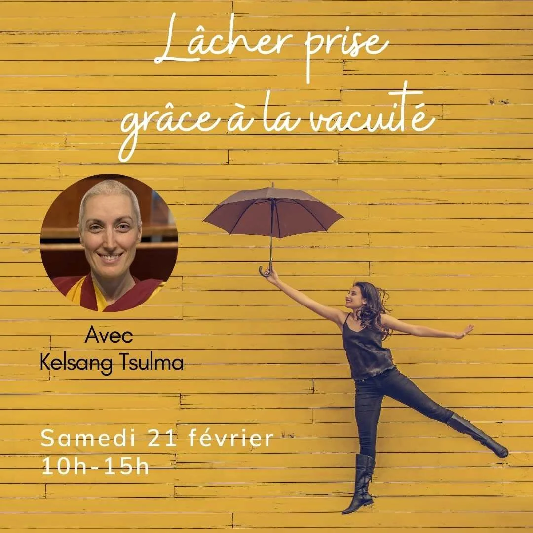 Lâcher prise grâce à la vacuité - Samedi 21 Février
