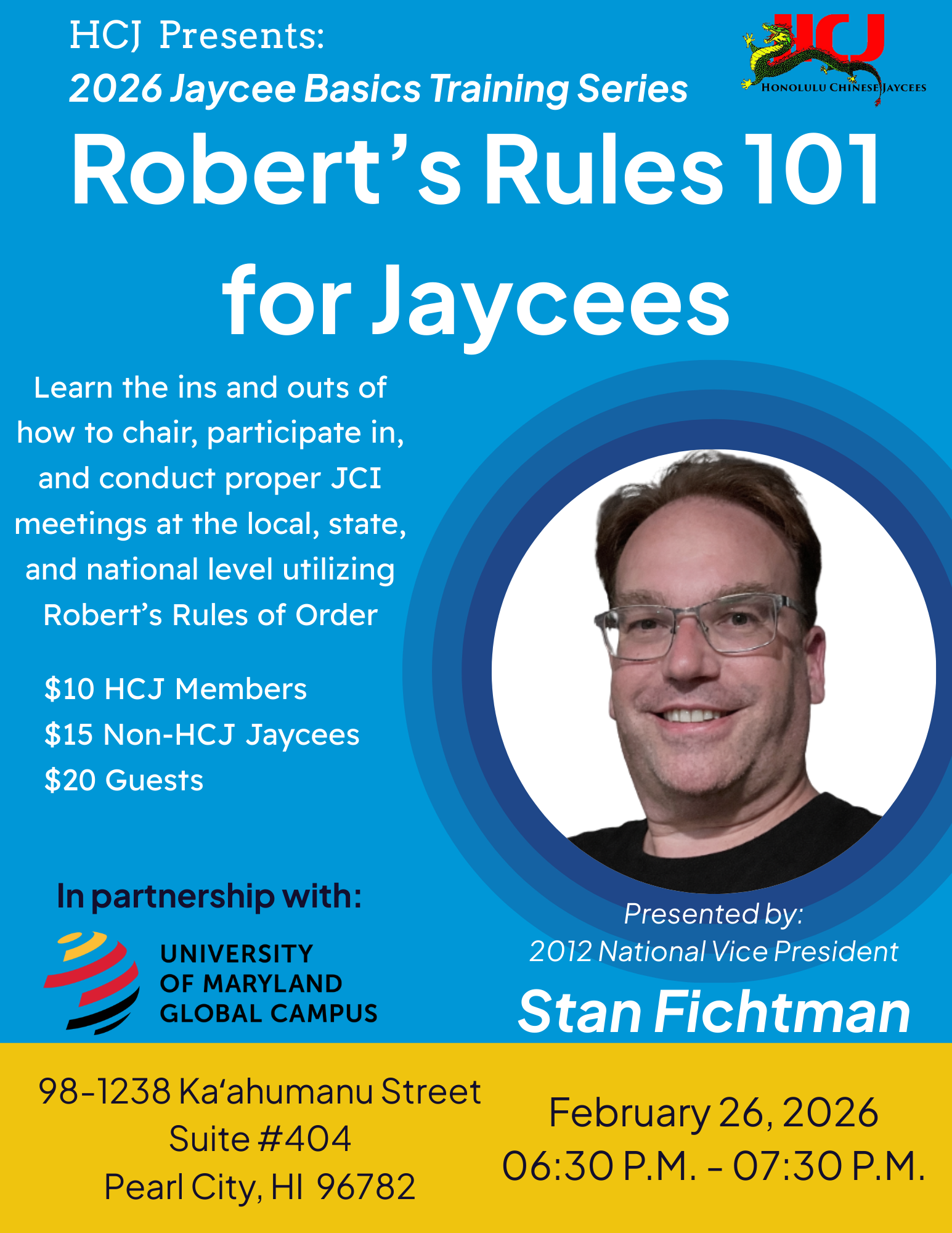 Jaycee Basics Training Series - Robert's Rules 101 for Jaycees