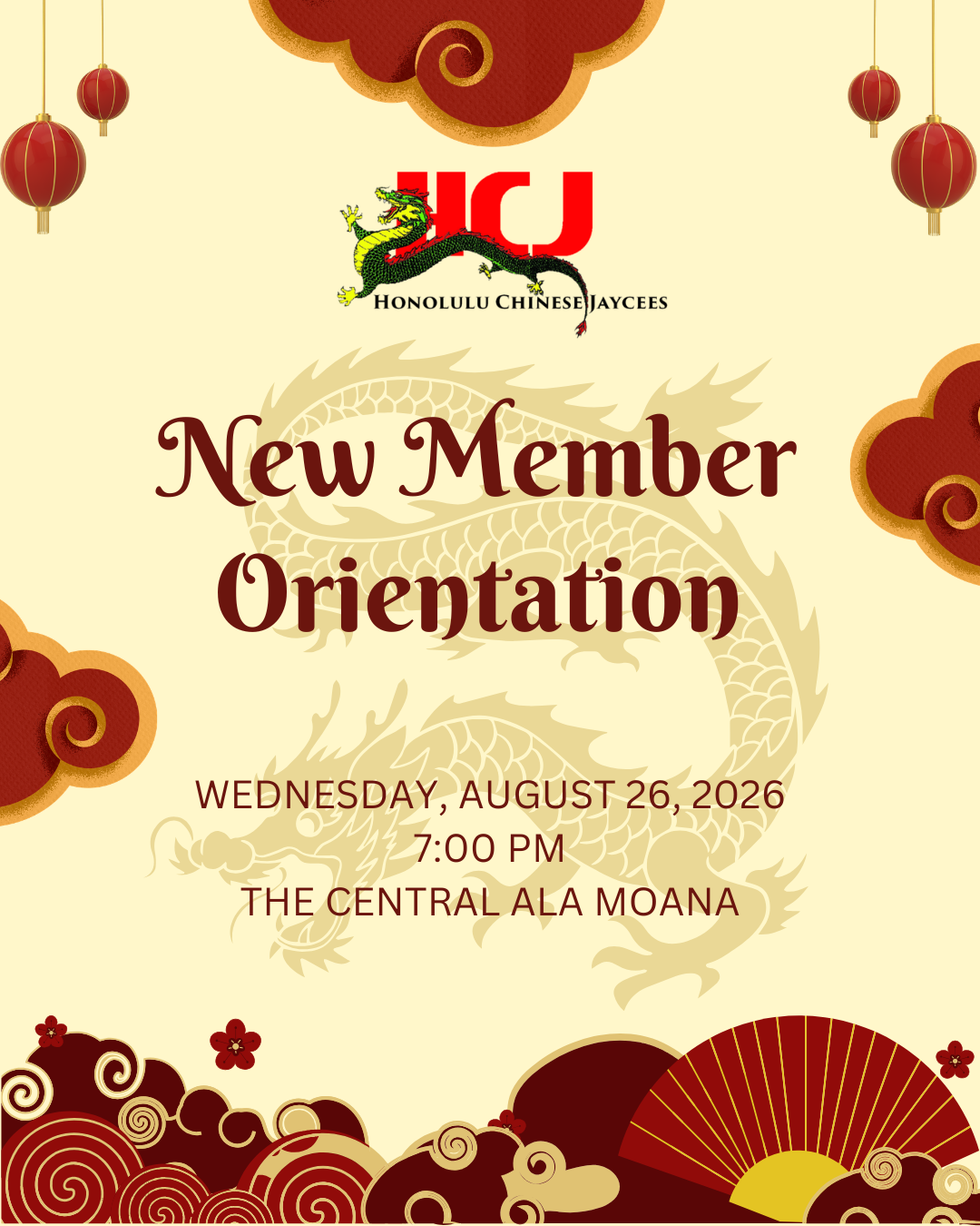New Member Orientation