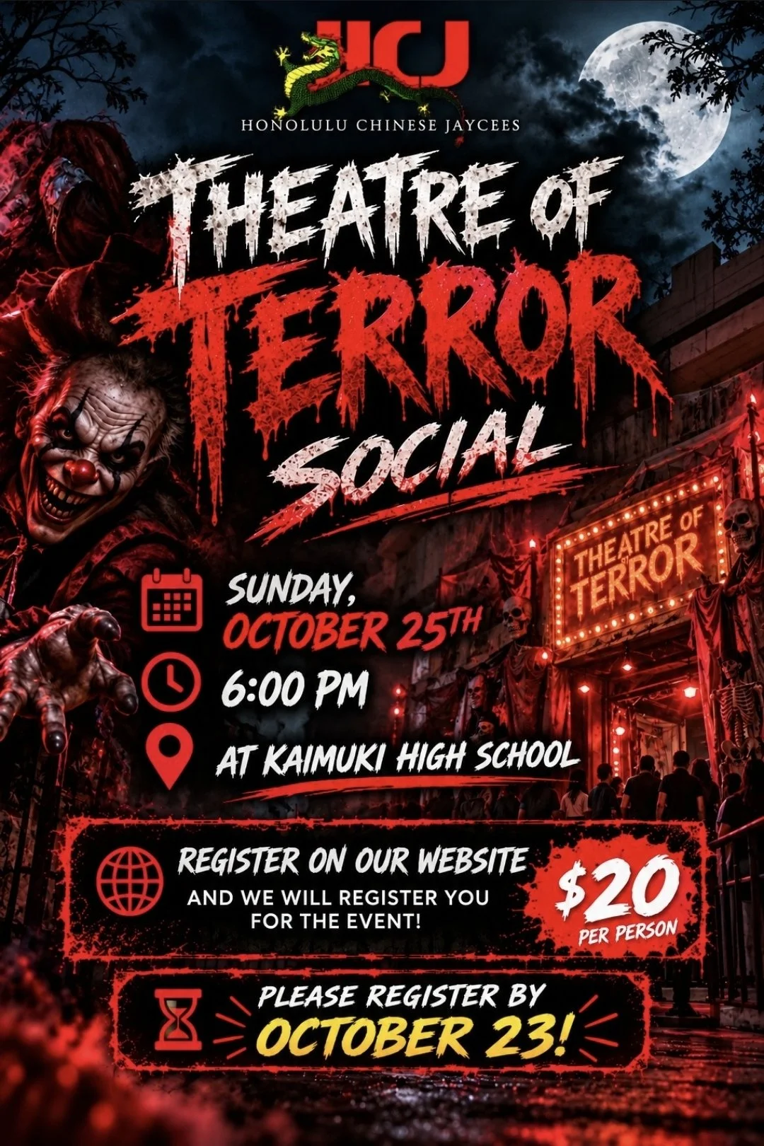 Theatre of Terror Social