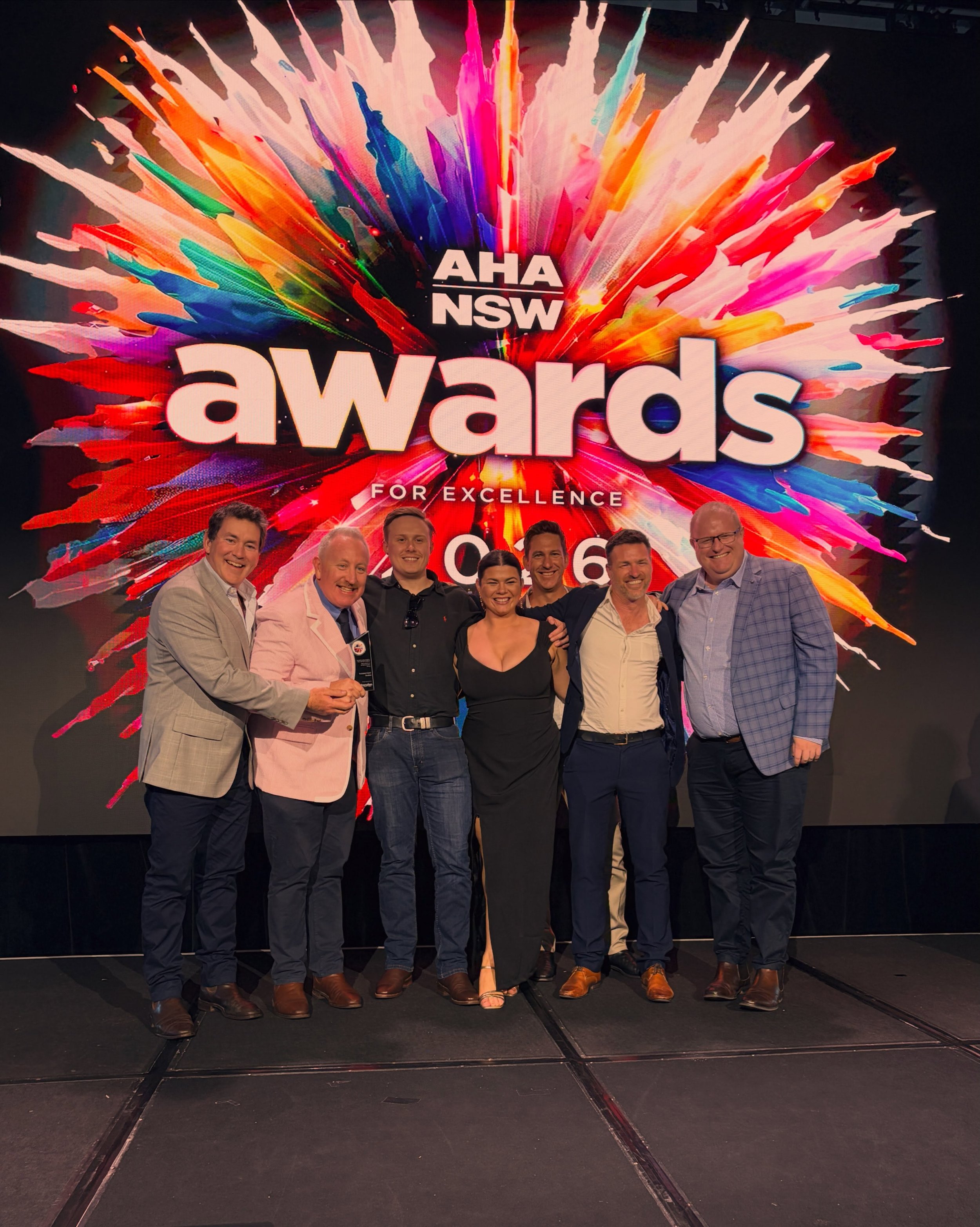 A proud night for the TPT team at the NSW AHA Awards in Sydney! 

Finalists in seven categories and taking home the win for Best Sporting Entertainment Venue!

We love bringing our community together for the biggest moments in sport and creating an a
