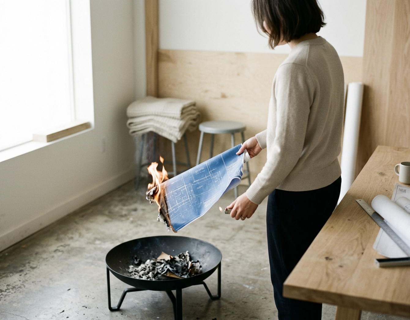 Burning the Blueprint:  What Nobody Tells You About Outgrowing Your Own Life