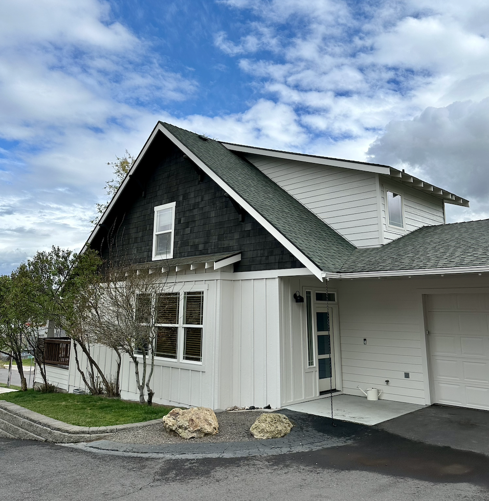 Straight Edge Painting — exterior house painting project in Central Oregon
