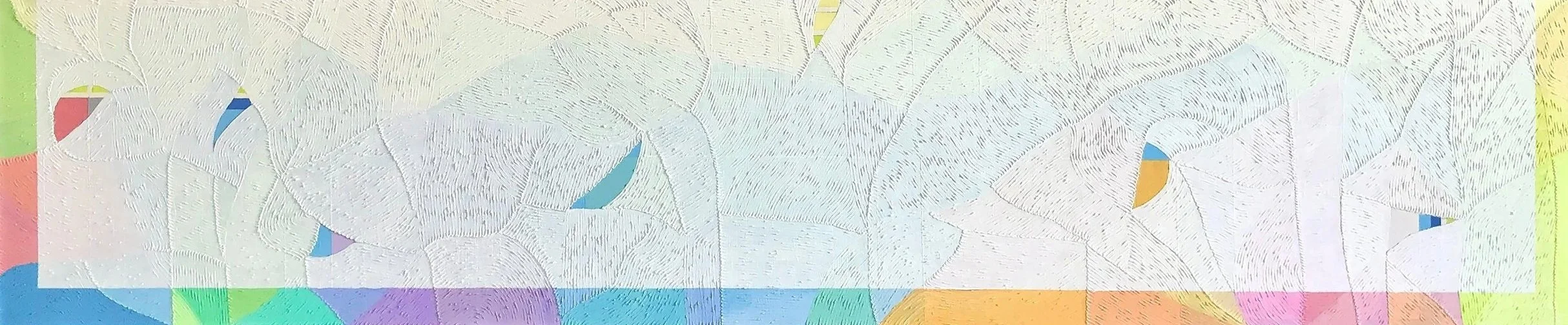 OBJECT 70 - III,
2023,
oil on canvas,
30 x 140 cm (11.81 x 55.12 in.)