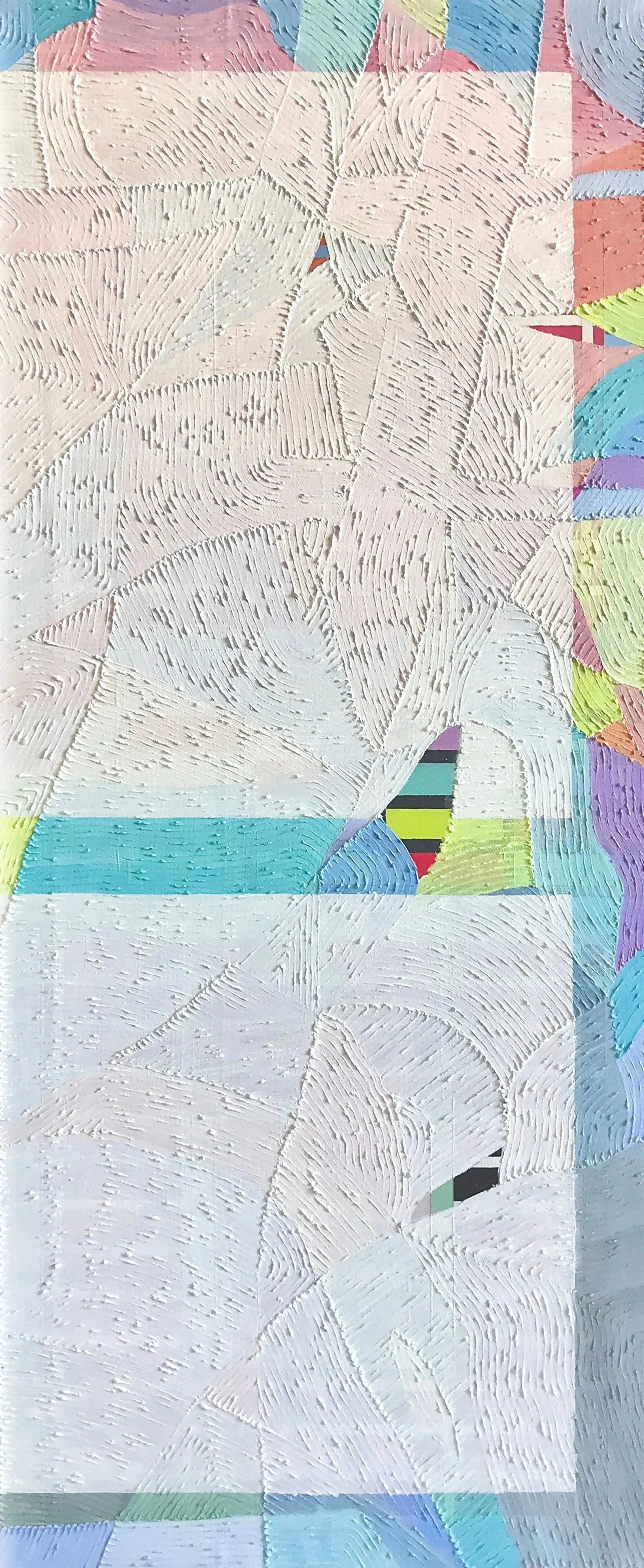 OBJECT 70 - IV,
2022,
oil on canvas,
70 x 30 cm (27.56 x 11.81 in.)