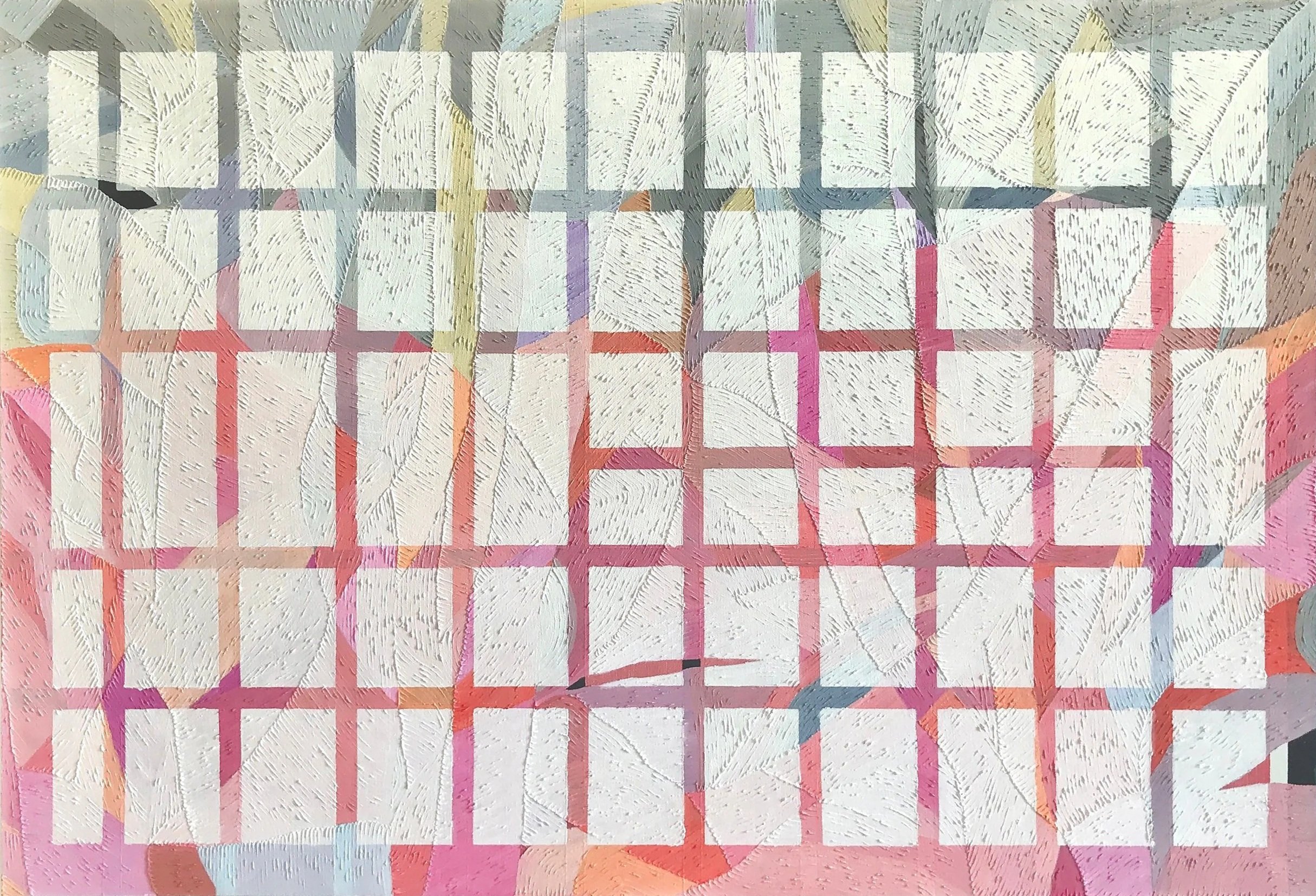 OBJECT 70 - V,
2022,
oil on canvas,
60 x 90 cm (23.62 x 35.43 in.)
