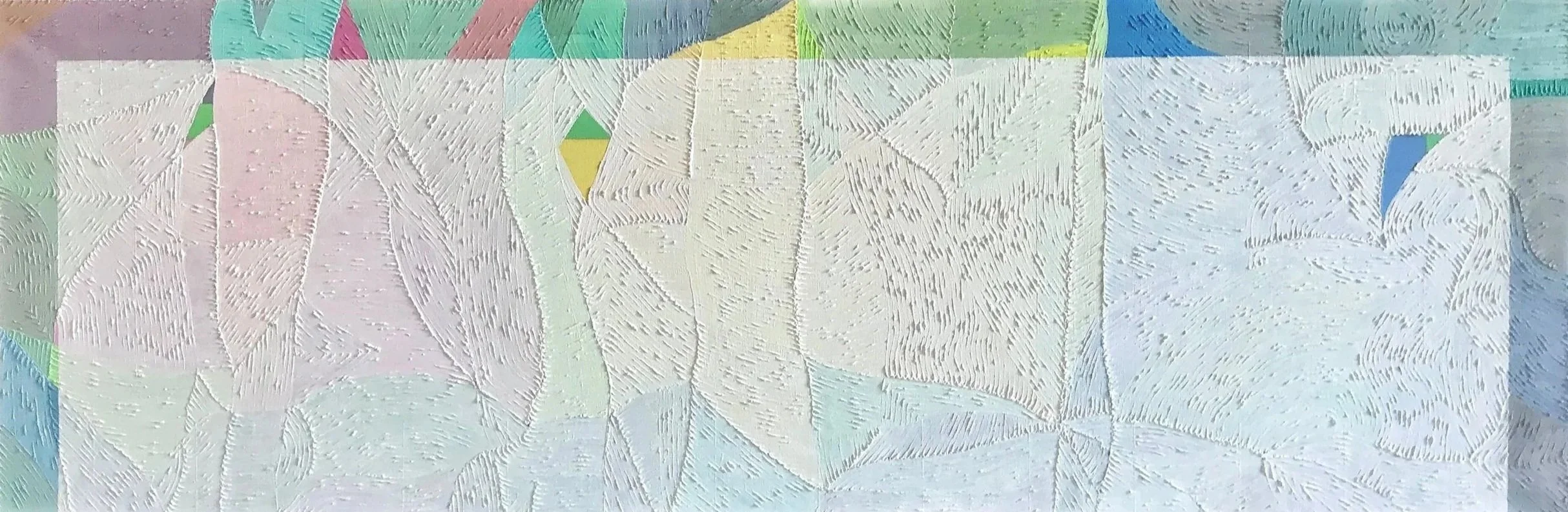 OBJECT 70 - VI,
2022,
oil on canvas,
30 x 90 cm (11.81 x 35.43 in.)