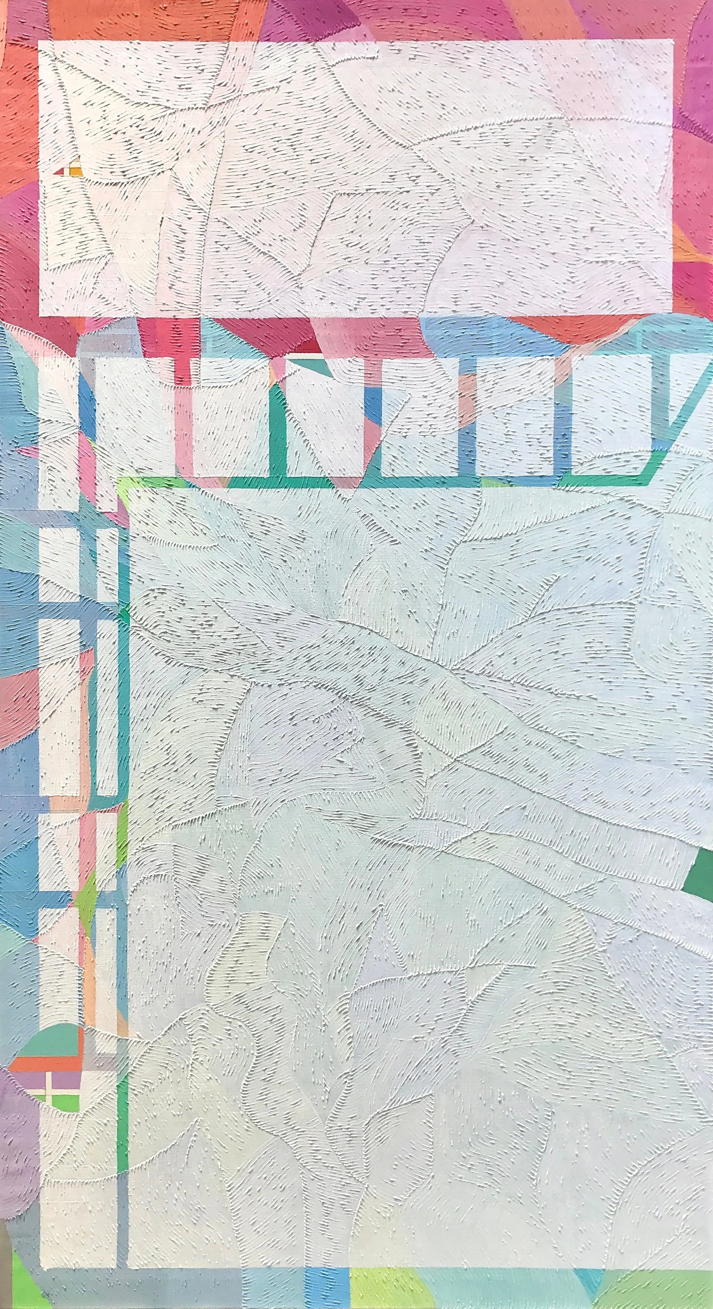 OBJECT 70 - VII,
2023,
oil on canvas,
110 x 60 cm (43.3 x 23.62 in.)