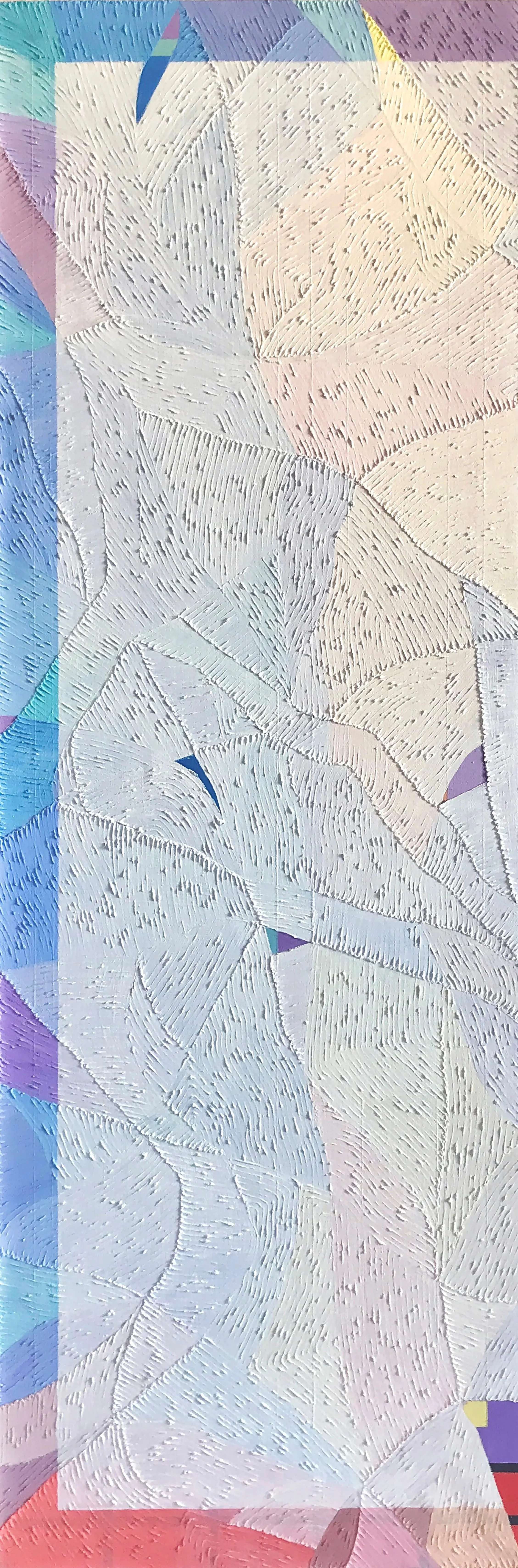 OBJECT 70 - IX,
2022,
oil on canvas,
90 x 30 cm (35.43 x 11.81 in.)