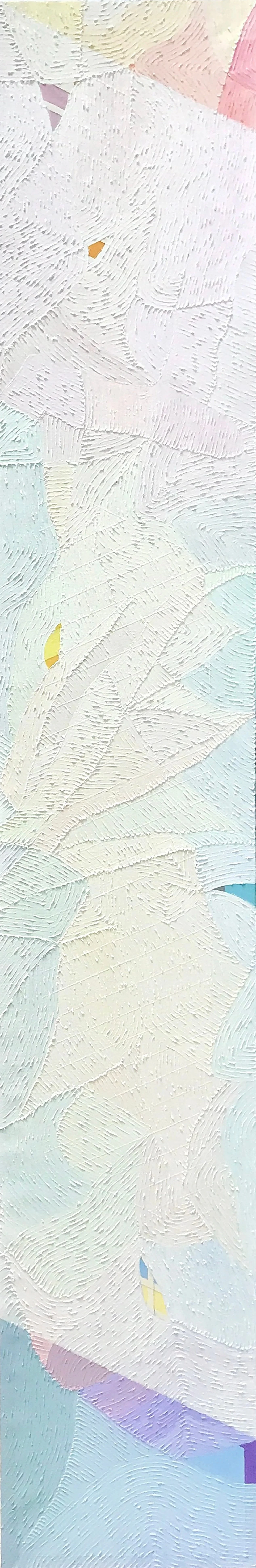 OBJECT 70 - X, 
2022,
oil on canvas,
120 x 20 cm (47.24 x 7.87 in.)