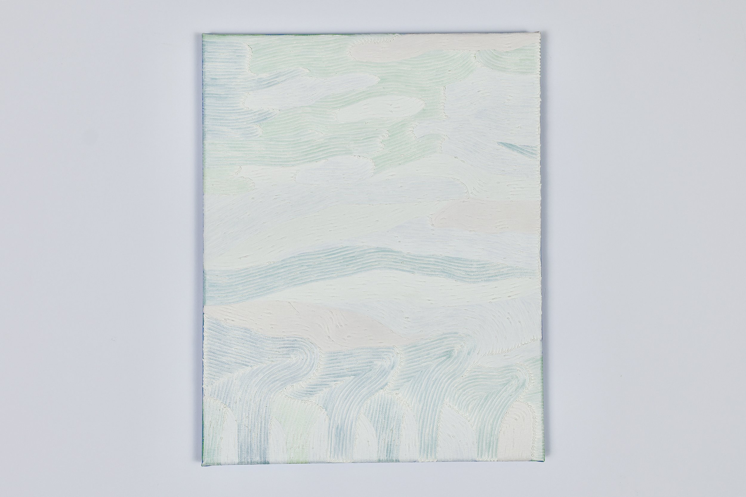 Autumn Equinox《療癒計畫——秋分》,
No. 212092023,
2023,
oil and acrylic on canvas,
35.56 x 27.94 cm (14 x 11 in.)