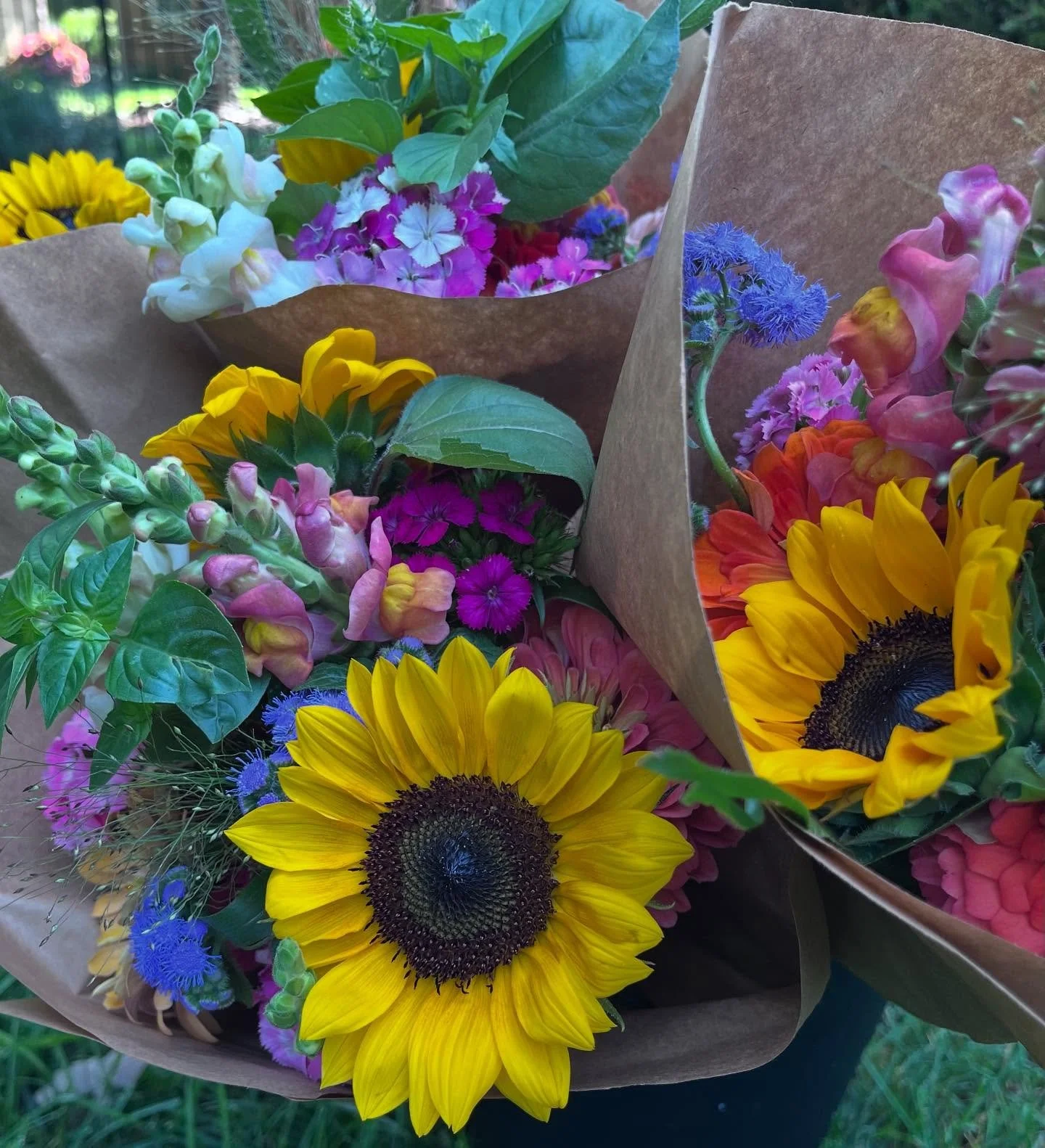 Our HAND-TIED BOUQUETS are at the Gateway Farm Stand! Our flowers are locally grown in Plymouth using organic practices. Stop by grab a bouquet and check out all the great stuff at the farm stand. 

📍10665 Joy Rd | Plymouth

#tilliesflowerfarm 
#gat