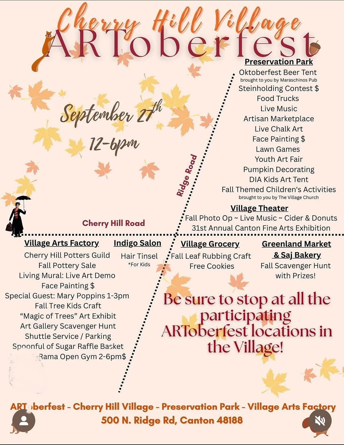 We&rsquo;re so excited to be a vendor at the Cherry Hill Village Artoberfest this Saturday, September 27. We&rsquo;ll be there from 12-12:45 and 3-6pm. While we&rsquo;re away our friends @wildwolfcoffeecompany will have our bouquets to sell. 🌻

#til