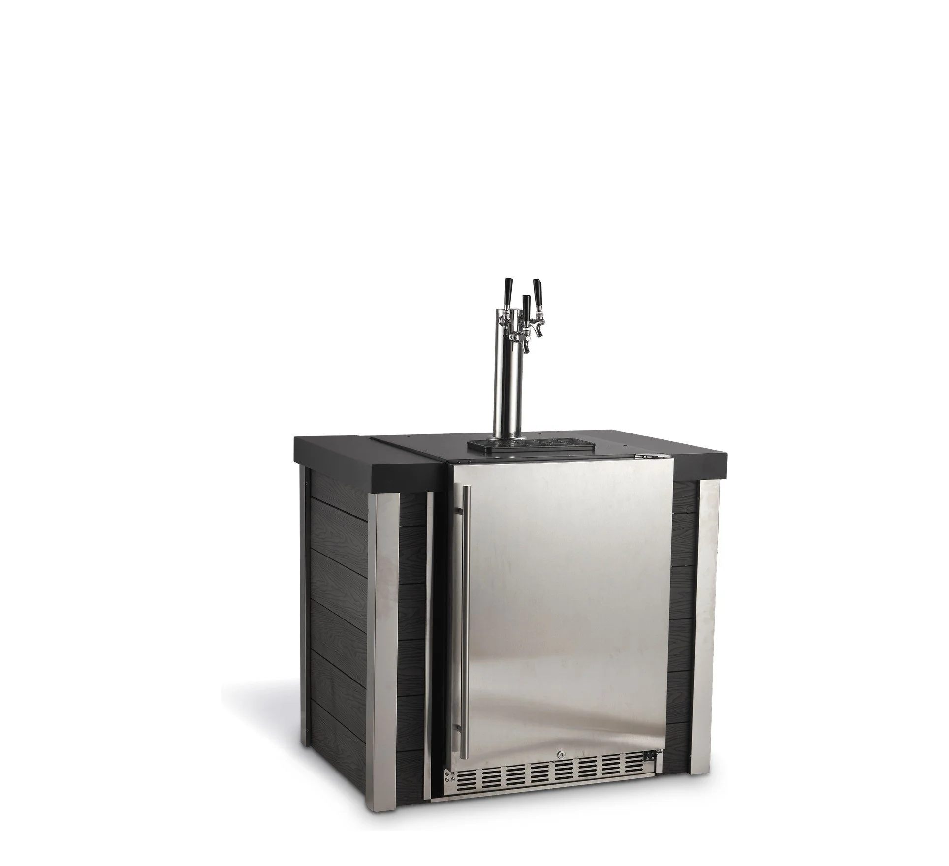 Mont Alpi Elite beer dispenser cabinet MA-EKEG with three-tap tower