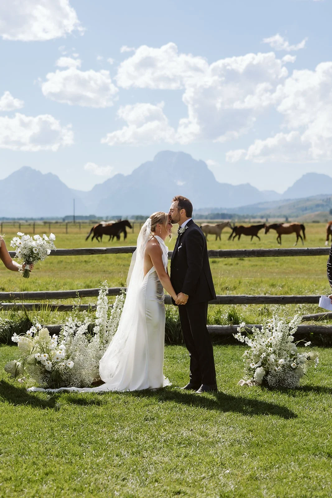 Macy and Nate’s Western Wyoming Wedding