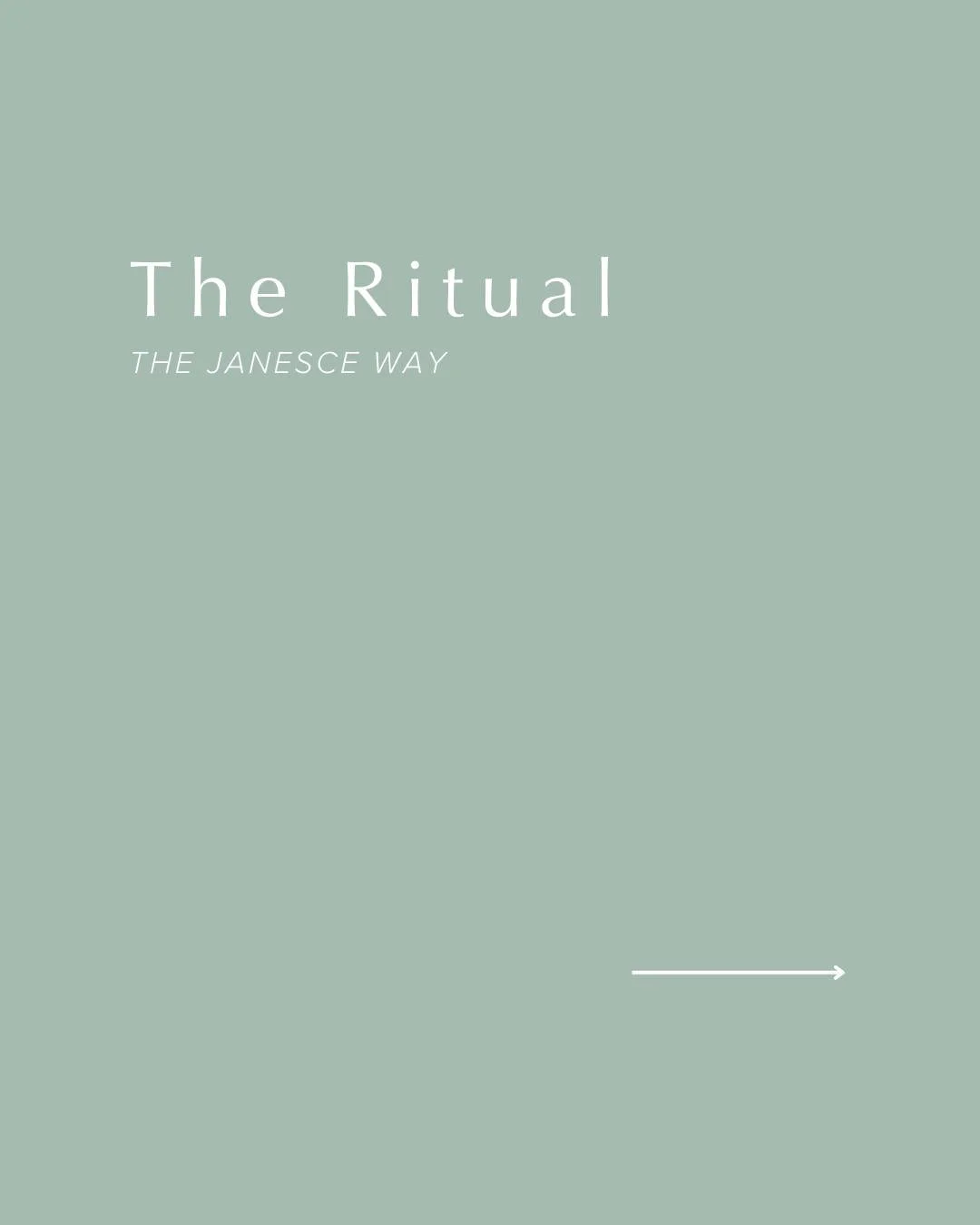 The Ritual. The Janesce Way.

Healthy, luminous skin. The confidence to go bare-faced every day. It all begins with a ritual.

Step 1 &mdash; Soak &mdash; add Janesce Soaking Drops to a bowl of warm water. Immerse the pure cotton Janesce Soaking Clot
