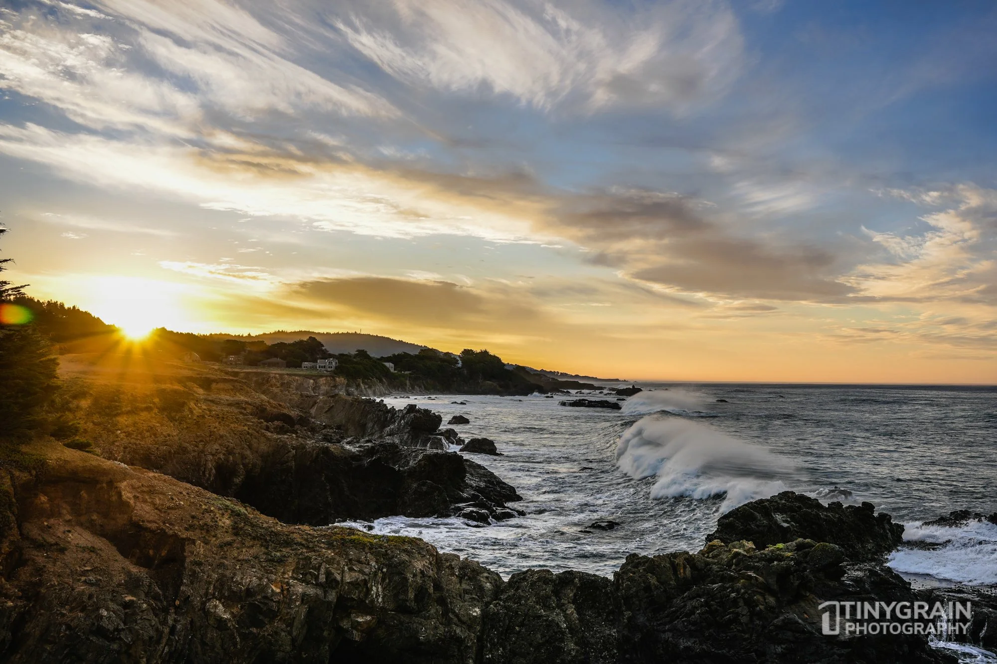 The Pacific Coastline at The Sea Ranch - Sunrise