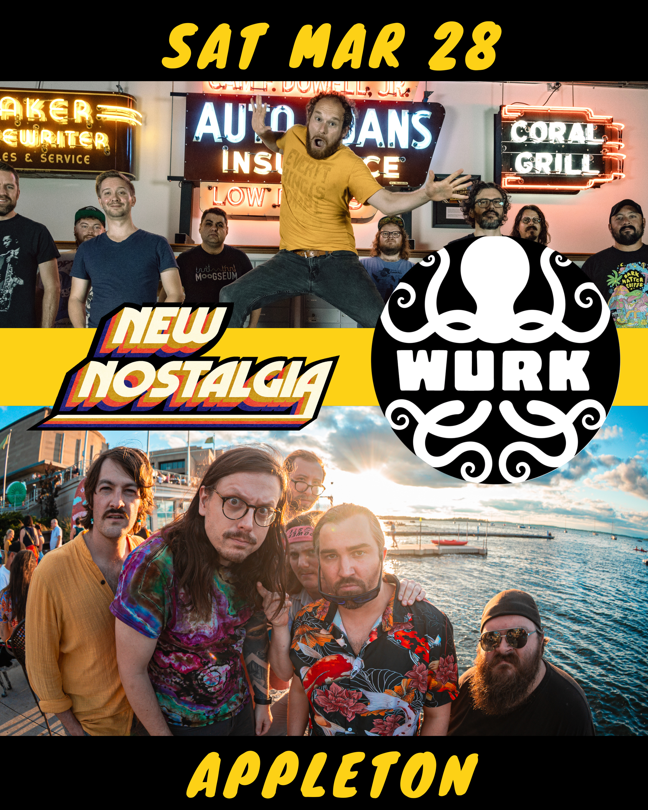 Appleton, WI - Gibson Music Hall (wsg WURK)