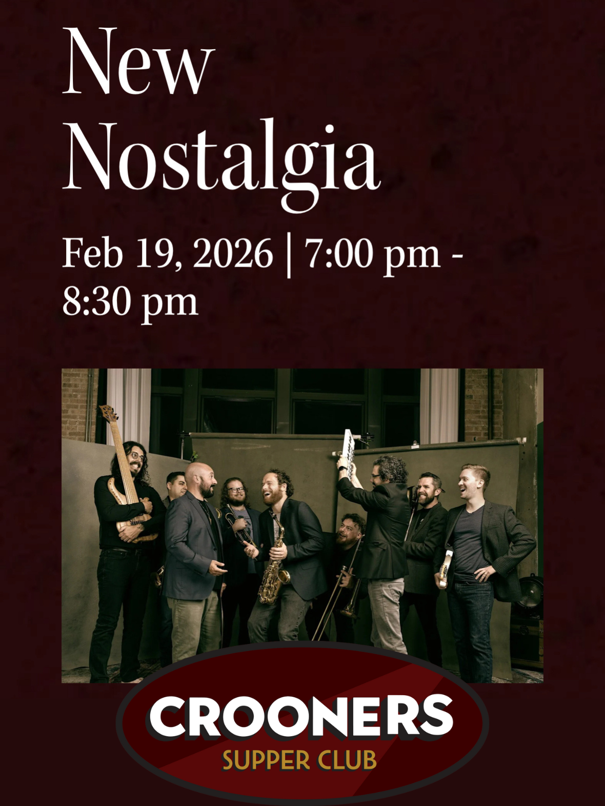 Minneapolis, MN - Crooner’s Supper Club