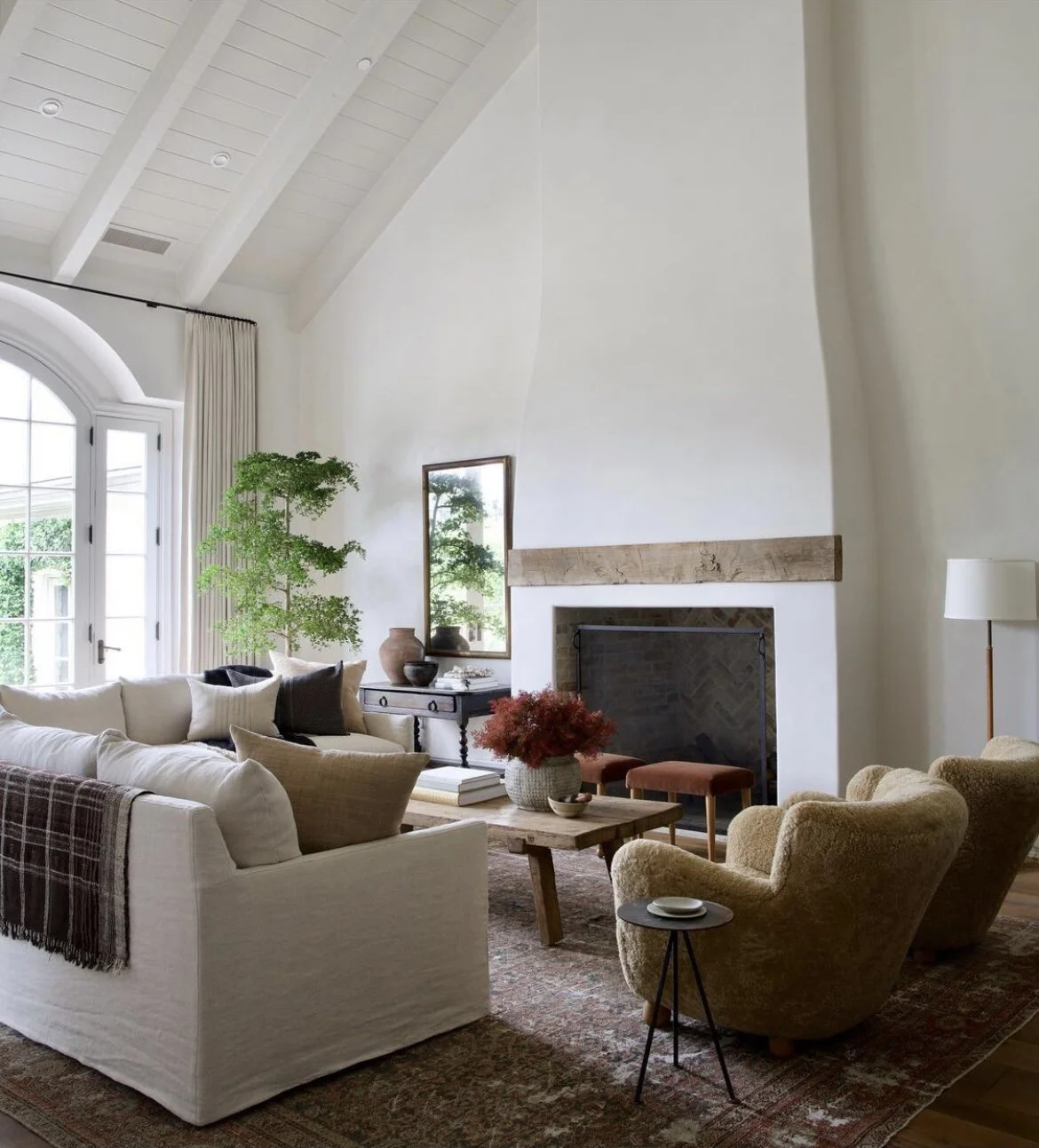 Homes & Gardens Feature - Modern Farmhouse Living Room Ideas