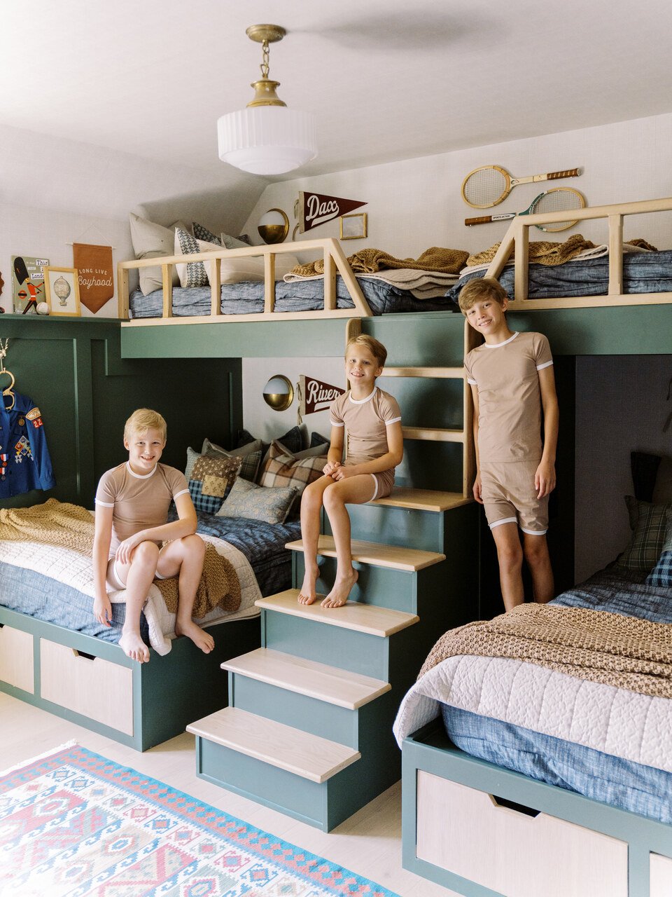 Behind the Design of the Boys Bunk Room